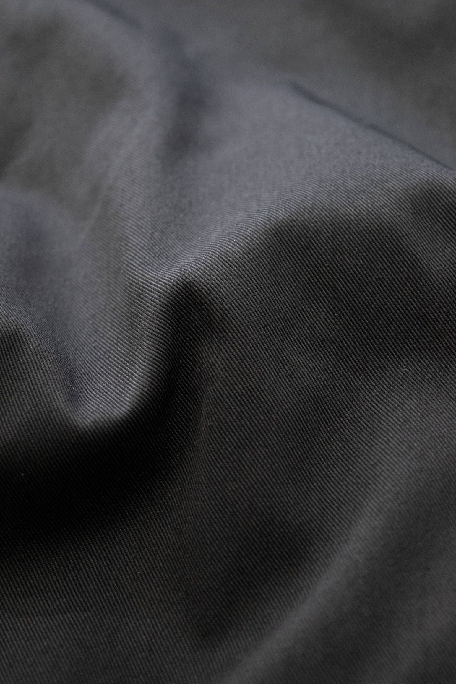 【ラスト1点】コットンライクステンカラーコート(BLACK)