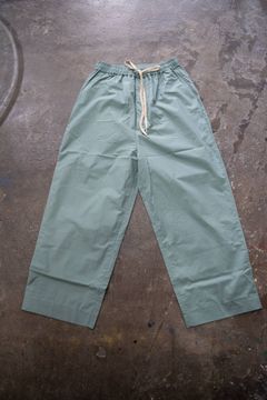 【ラスト1点】Isle Pants/ワイドイージーパンツ(LT.PETROL)