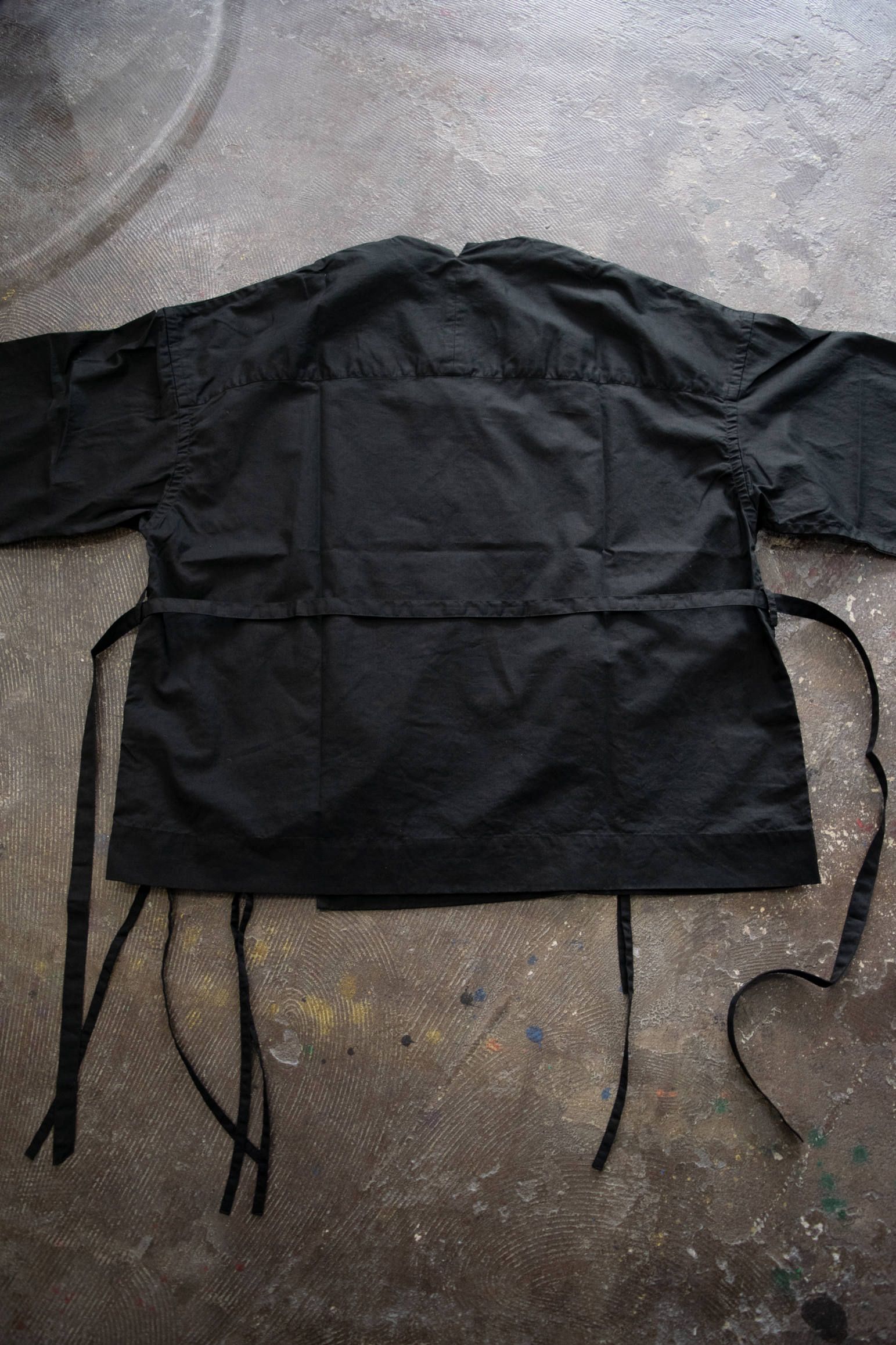 【ラスト1点】CROSSOVER SHIRT/クロスオーバーシャツ(BLACK)