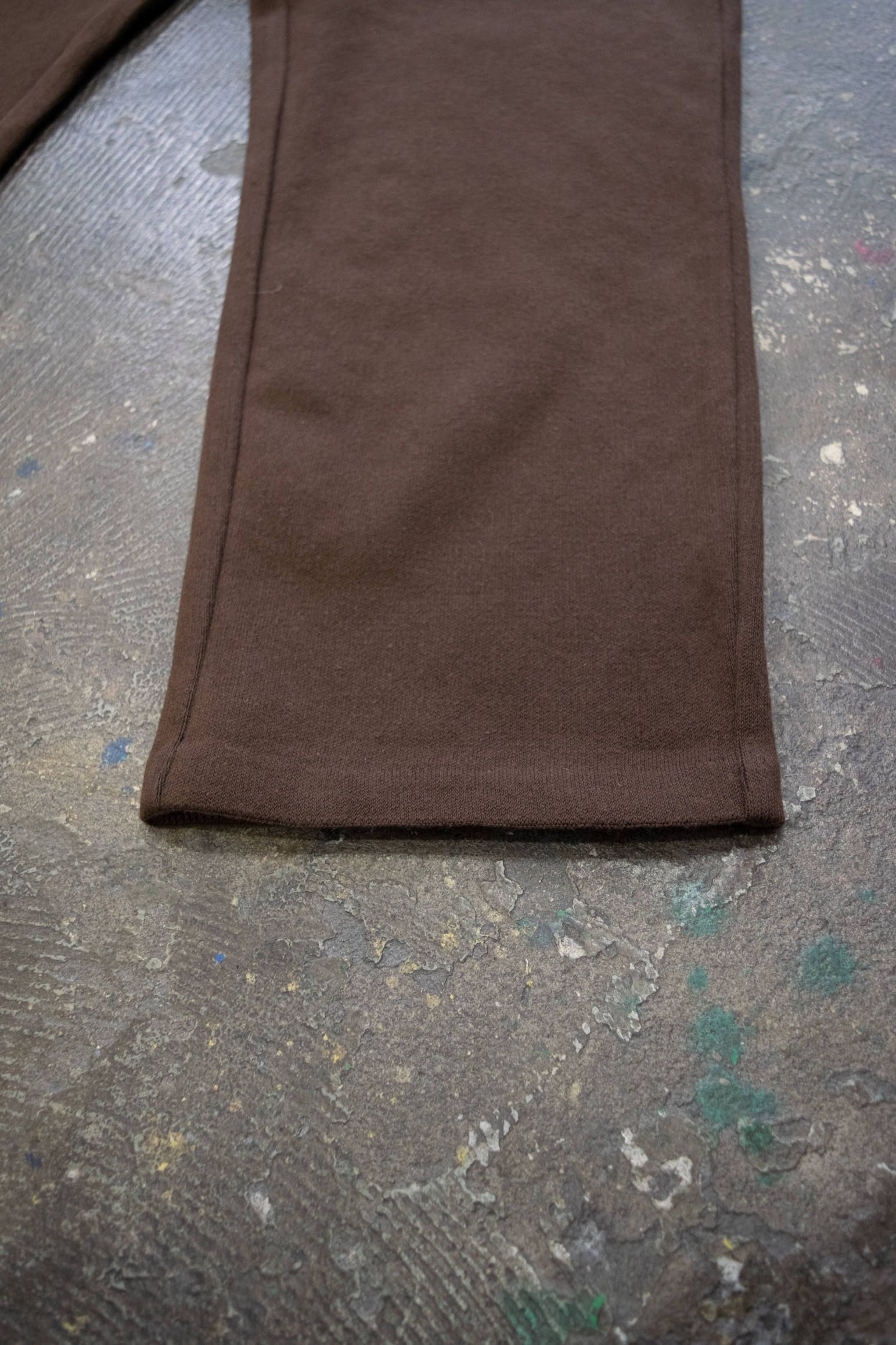ニットイージーパンツ(BROWN)