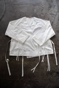 CROSSOVER SHIRT/クロスオーバーシャツ(WHITE)