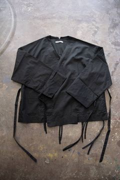 【ラスト1点】CROSSOVER SHIRT/クロスオーバーシャツ(BLACK)