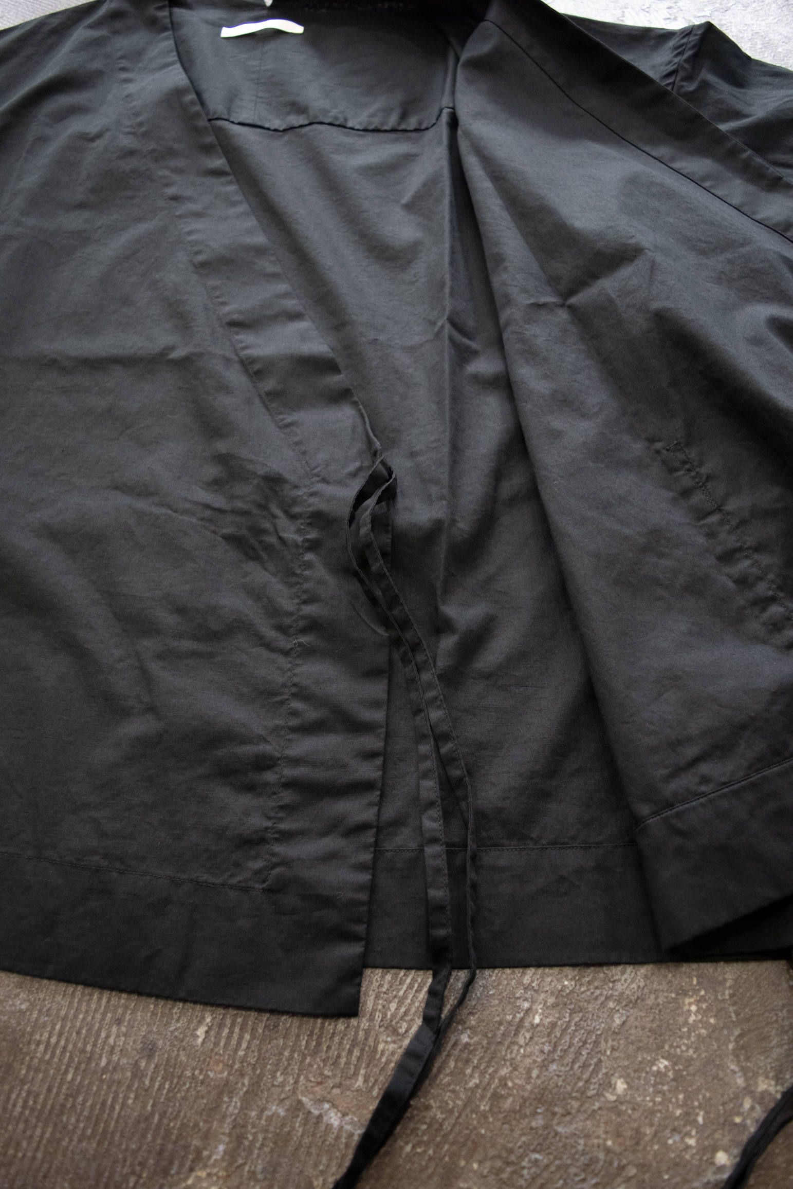 【ラスト1点】CROSSOVER SHIRT/クロスオーバーシャツ(BLACK)