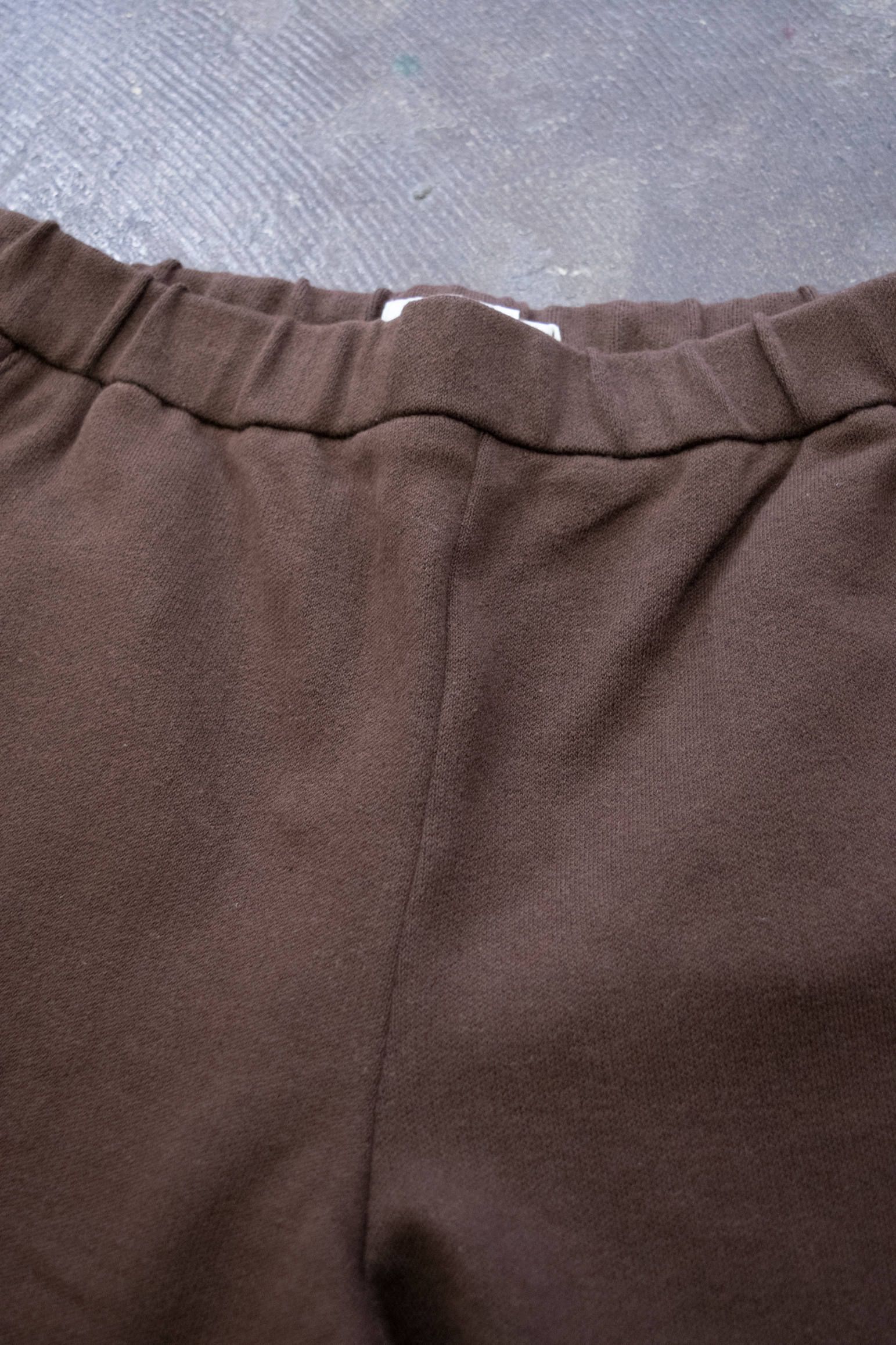ニットイージーパンツ(BROWN)