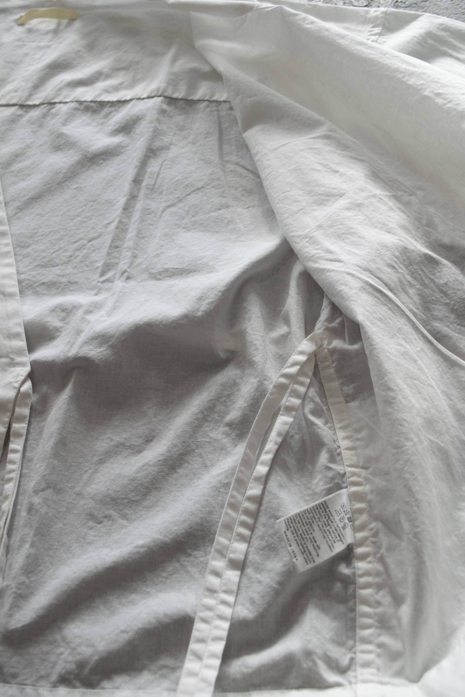 CROSSOVER SHIRT/クロスオーバーシャツ(WHITE)