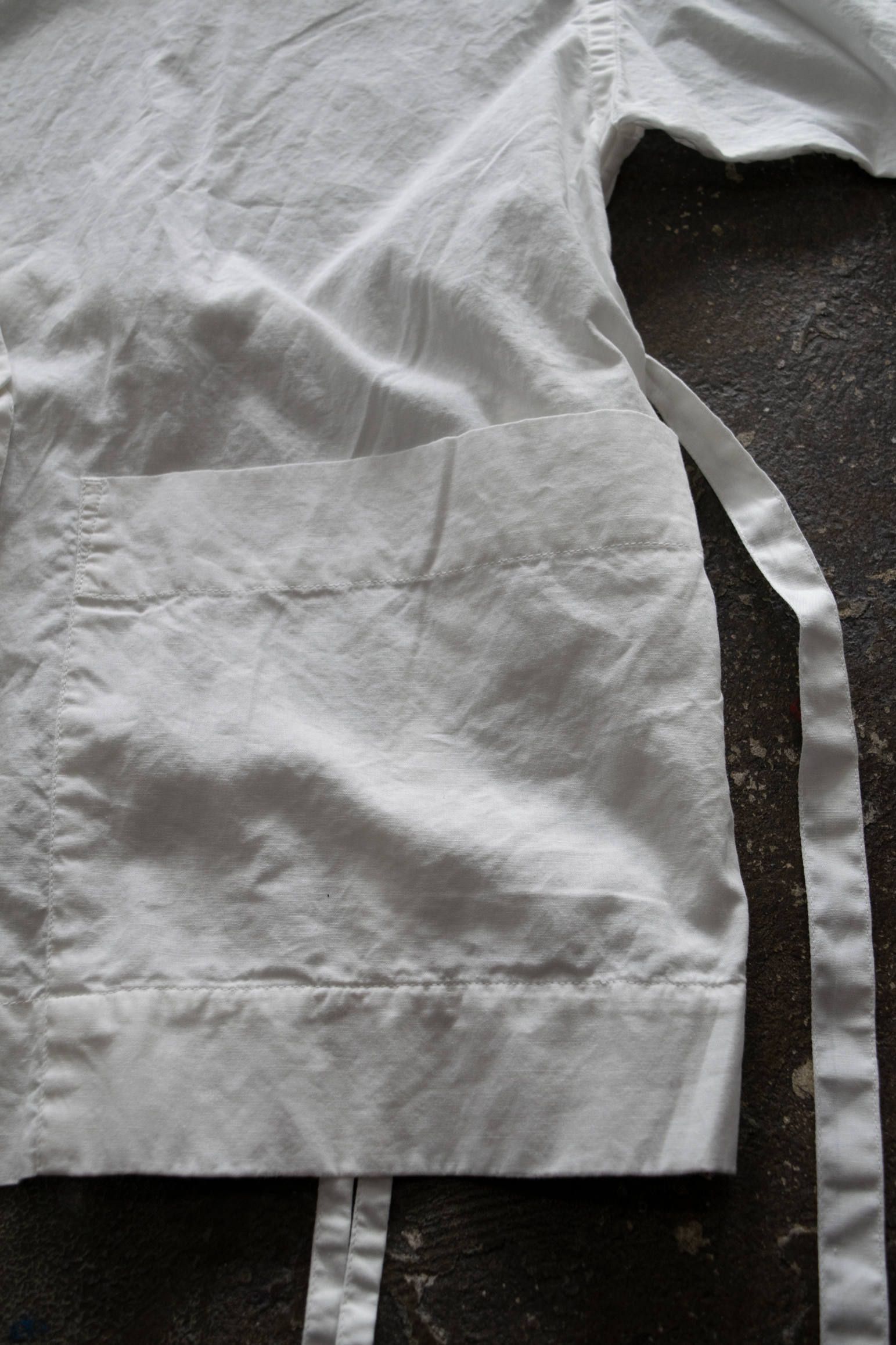 CROSSOVER SHIRT/クロスオーバーシャツ(WHITE)