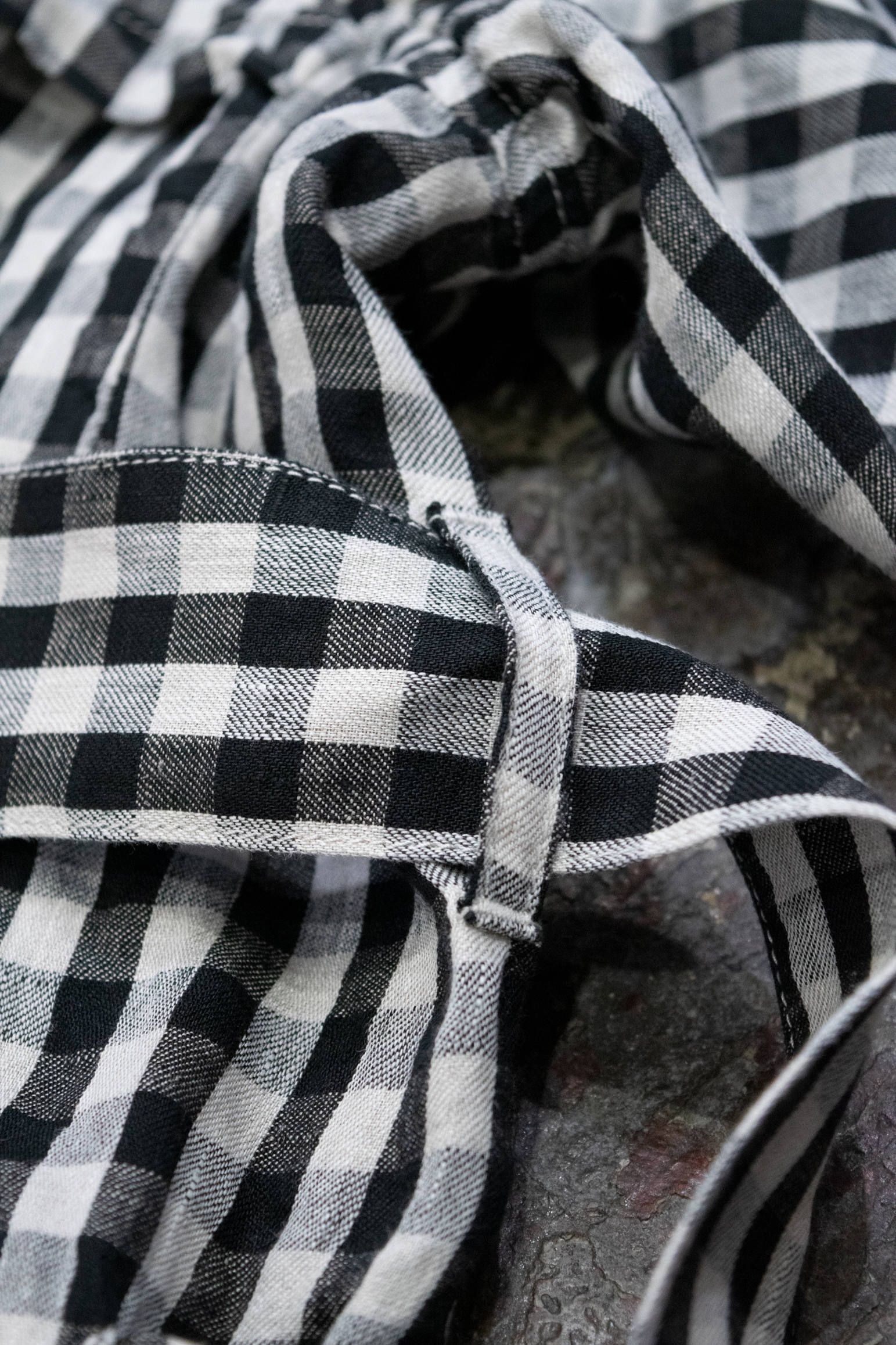【ラスト1点】LINEN OVER COAT/リネンオーバーコート(GRAY)【ユニセックス】