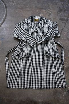 【ラスト1点】LINEN OVER COAT/リネンオーバーコート(GRAY)【ユニセックス】
