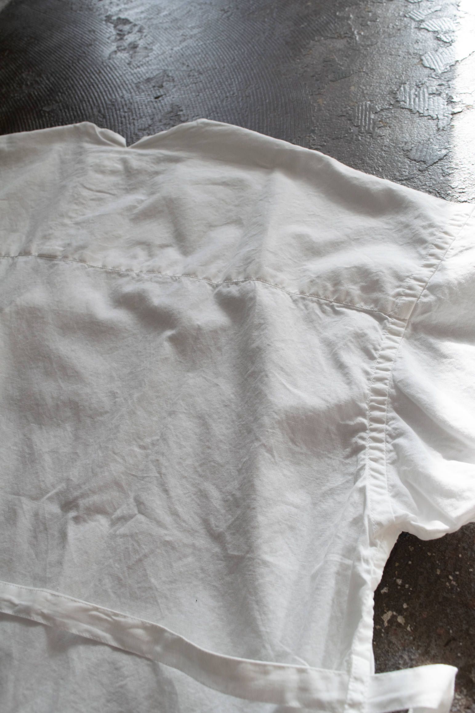 CROSSOVER SHIRT/クロスオーバーシャツ(WHITE)