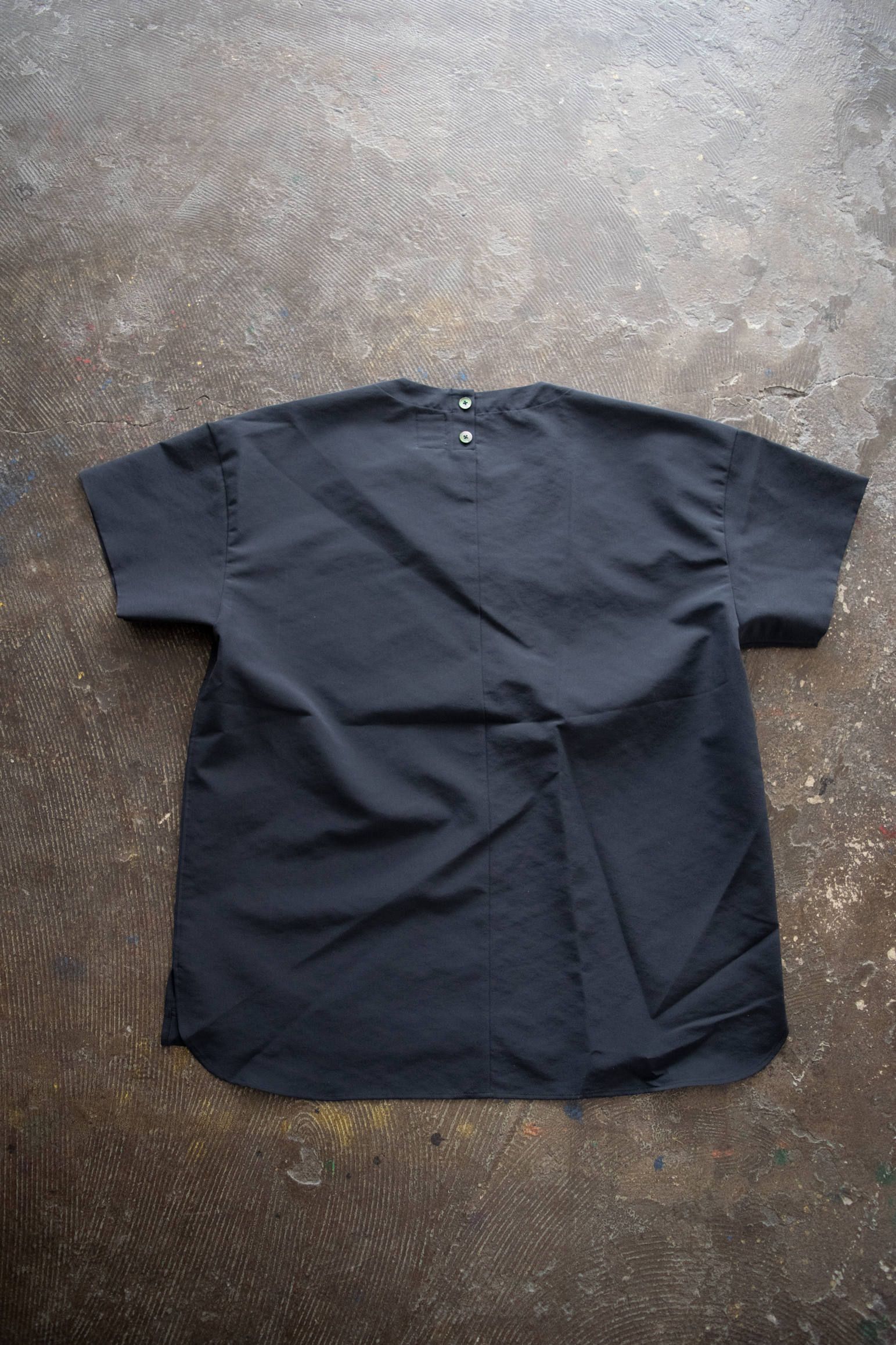 【ラスト1点】Ventilating Taffeta T-Type Shirt/ベンチレーティングタフタT-Typeシャツ(NAVY)