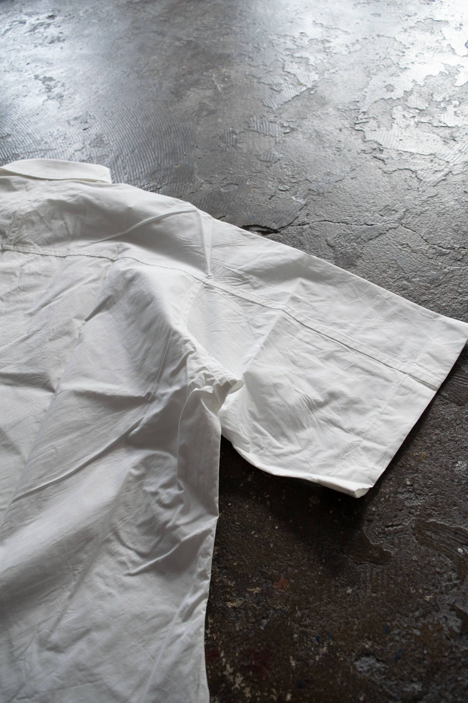 【ラスト1点】ACTIVE SHIRT "A" H.S./アクティブシャツ"A"ハーフスリーブ(WHITE)