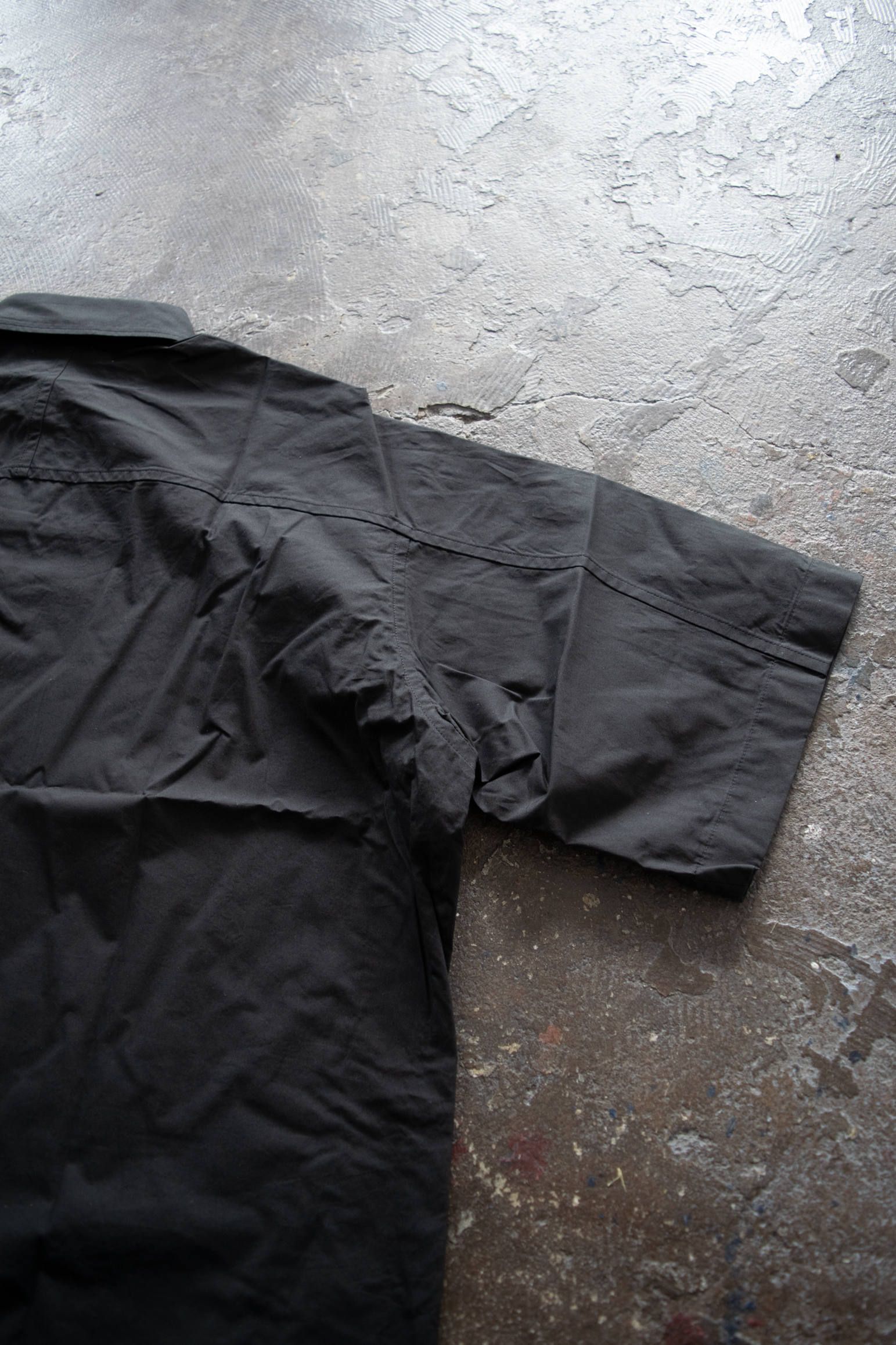 【ラスト1点】ACTIVE SHIRT "A" H.S./アクティブシャツ"A"ハーフスリーブ(BLACK)