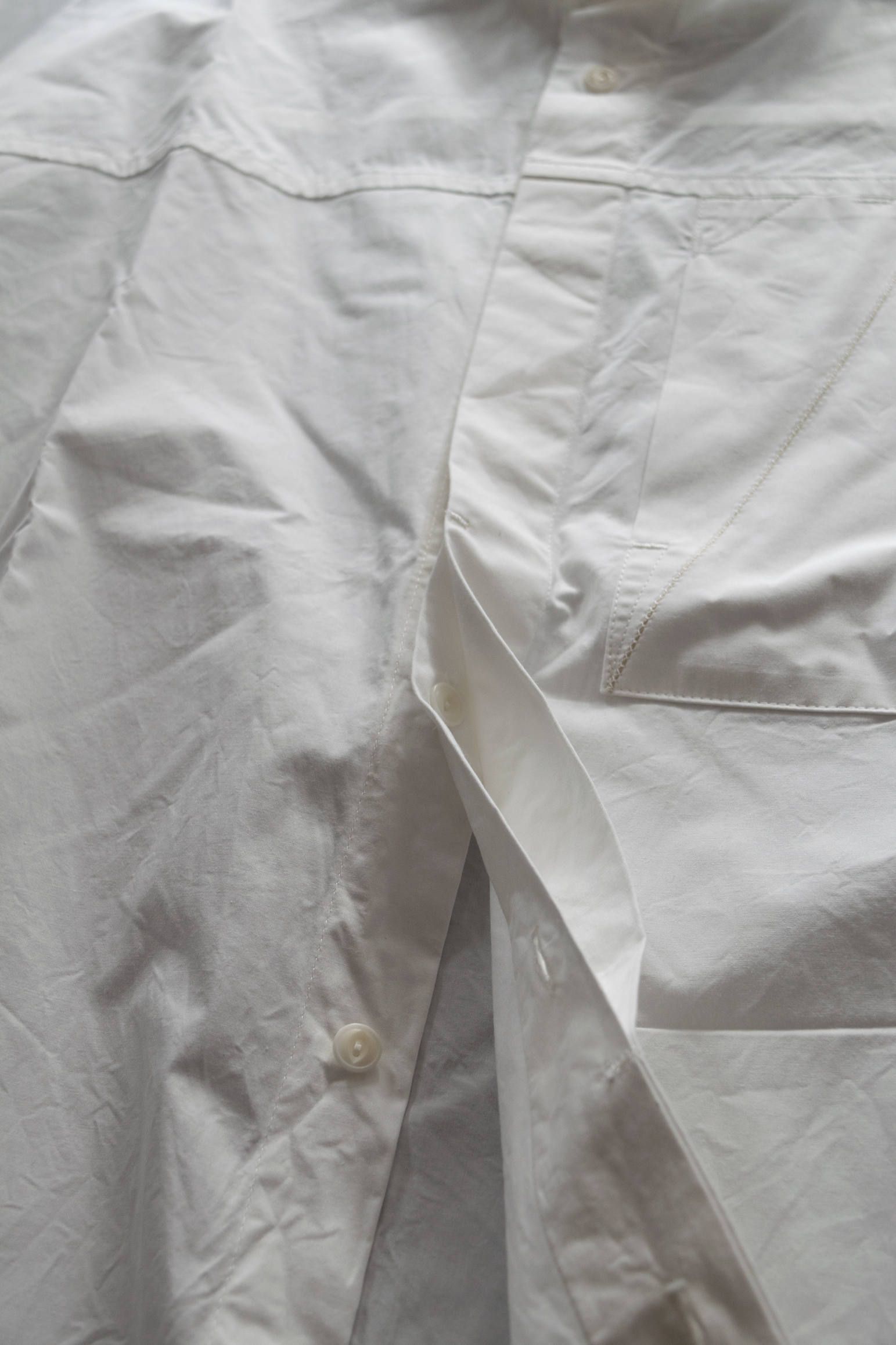 【ラスト1点】ACTIVE SHIRT "A" H.S./アクティブシャツ"A"ハーフスリーブ(WHITE)