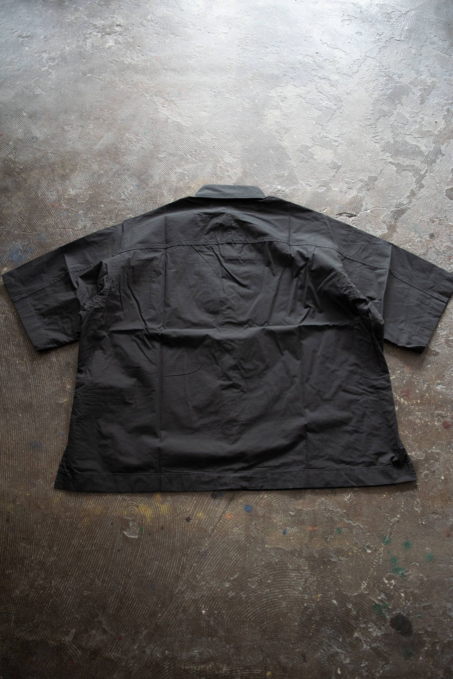 【ラスト1点】ACTIVE SHIRT "A" H.S./アクティブシャツ"A"ハーフスリーブ(BLACK)