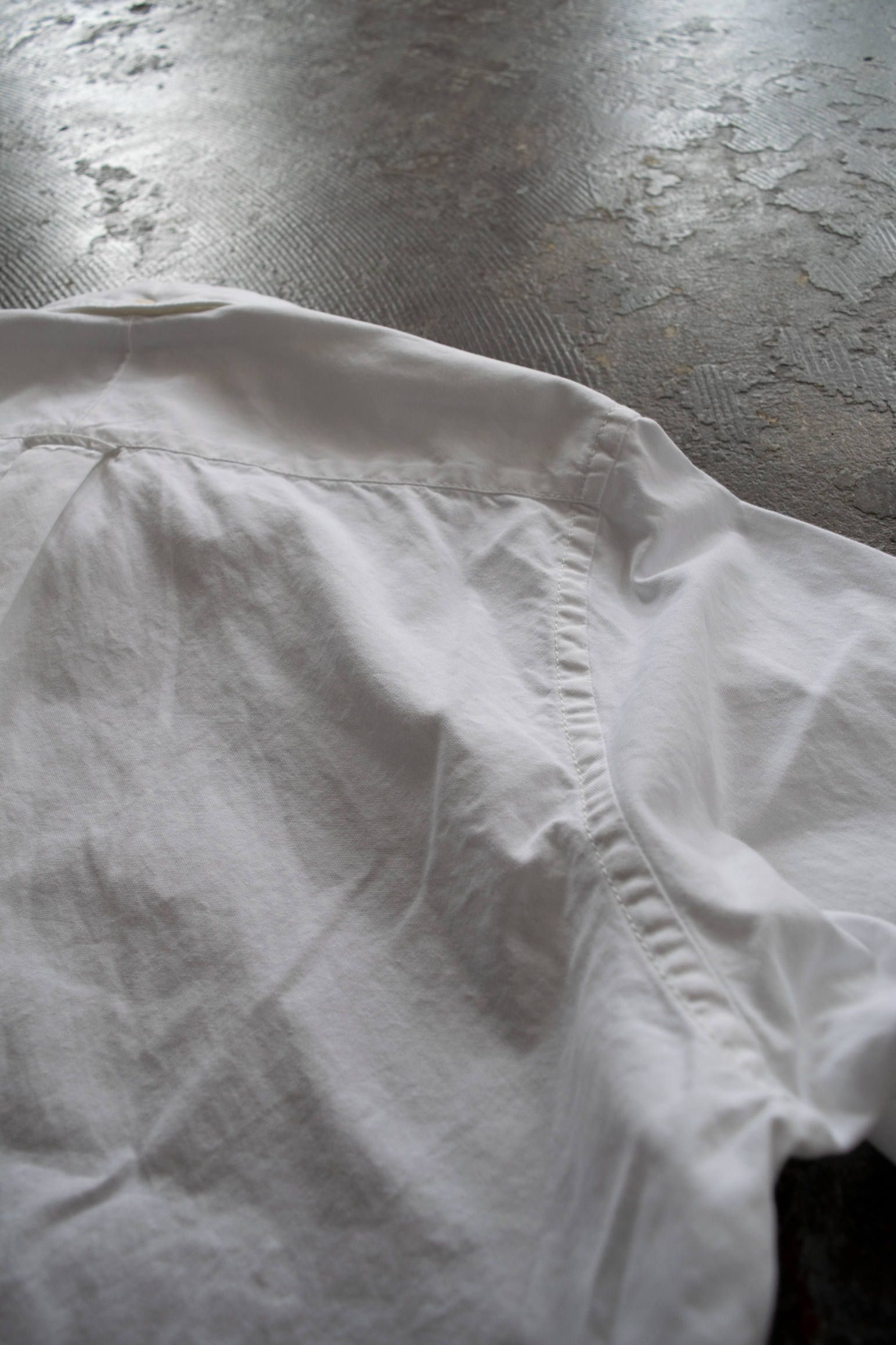【ラスト1点】スビンコットンオックスフォードボタンダウンシャツ(WHITE)