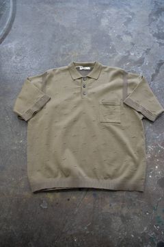 【ラスト1点】【20SS】Kumpu Knit Polo(KHAKI BEIGE)