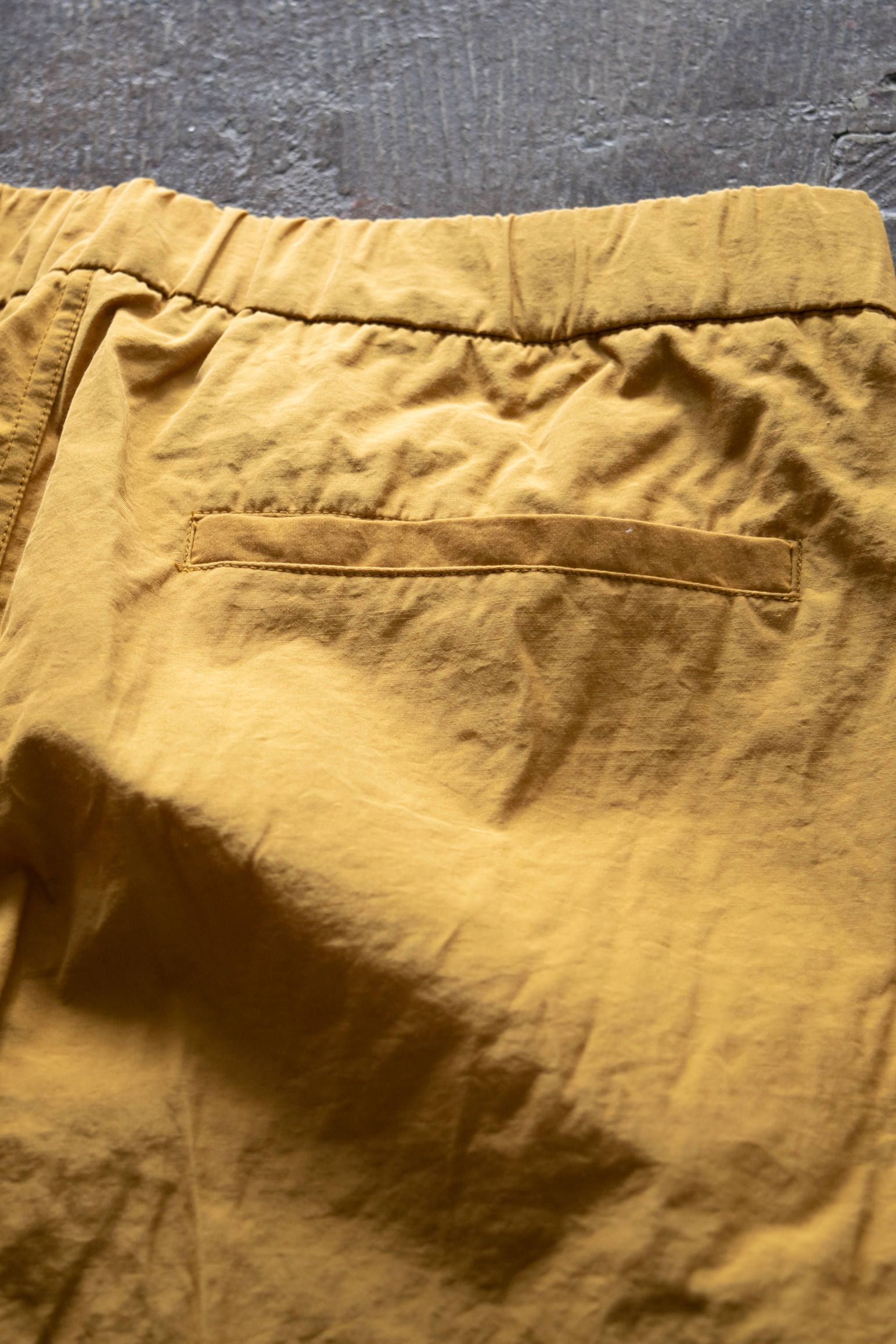 【ラスト1点】Zip Pocket Shorts/ジップポケットショーツ(MUSTARD)