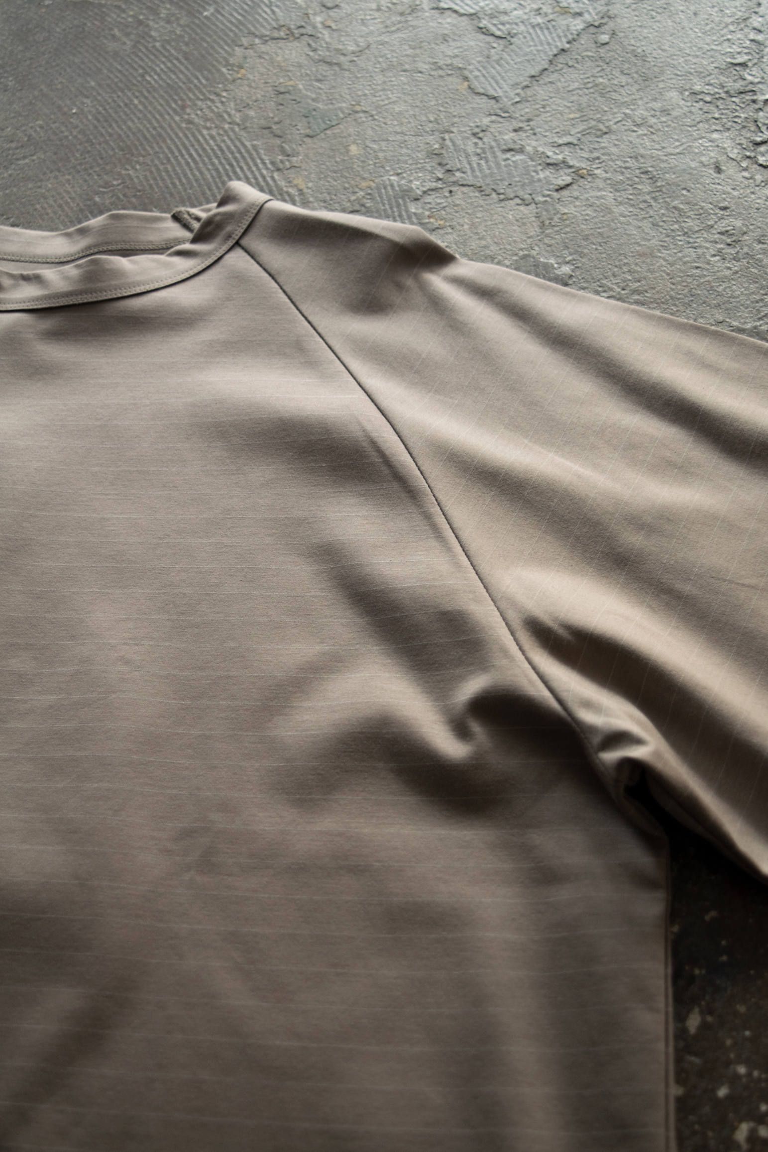 【ラスト1点】Big Border Long Sleeve Tee(BEIGE)