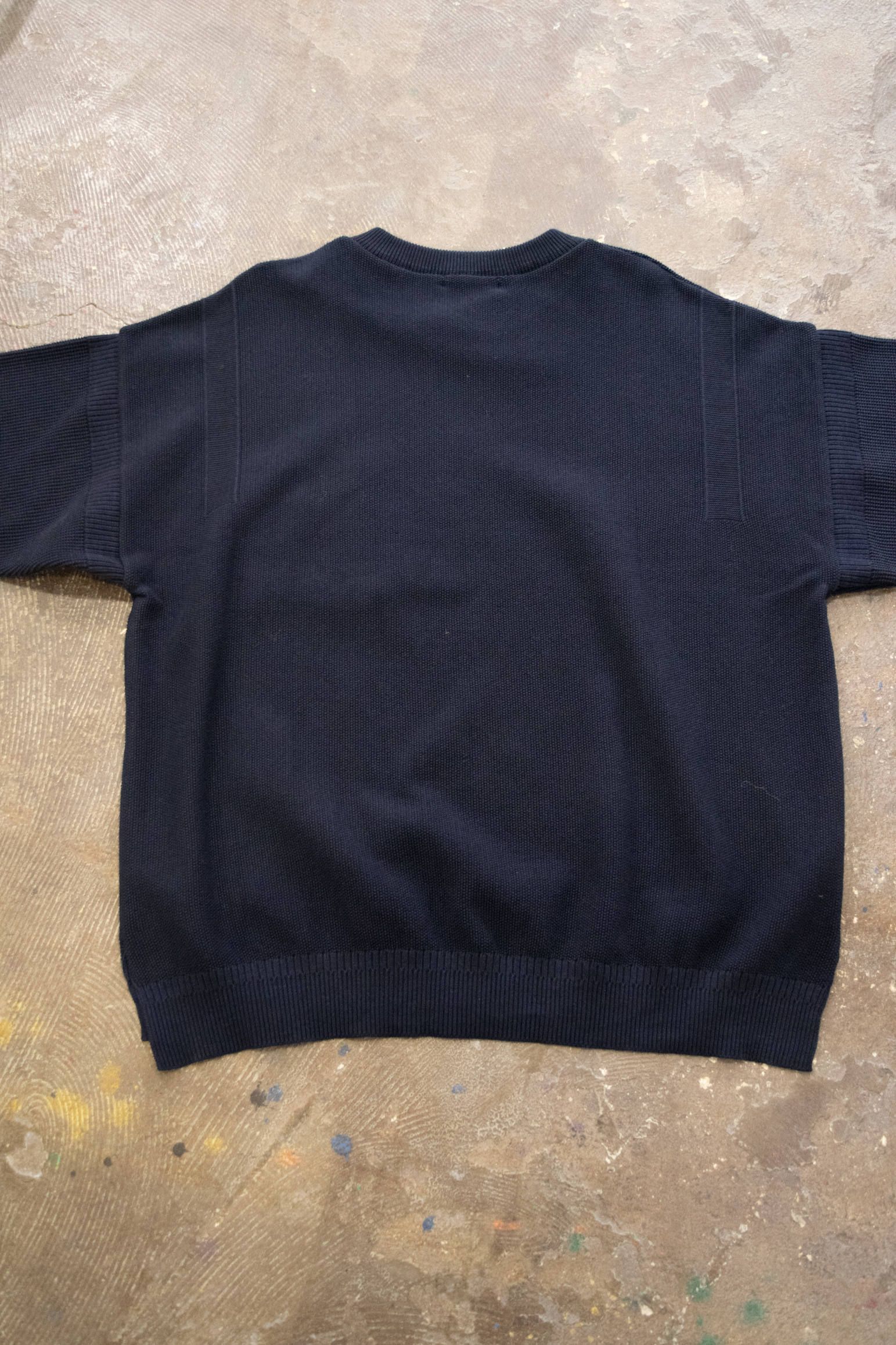 YASHIKI - 【ラスト1点】【20SS】Ryokuin Knit(NAVY) | Salty