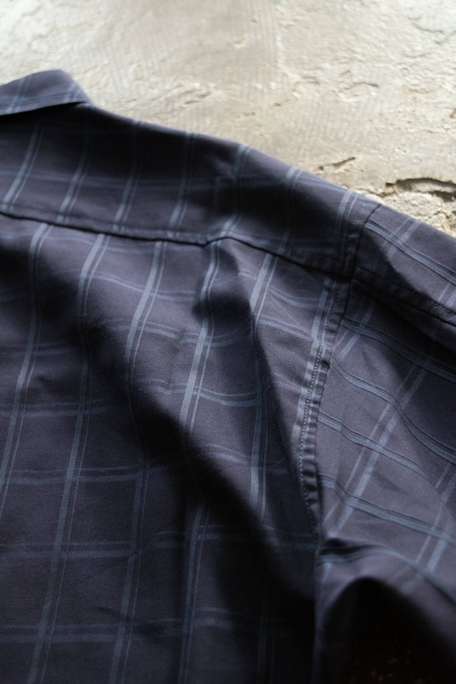 juha - 【ラスト1点】【20SS】Shadow Check Over Shirt/シャドウ