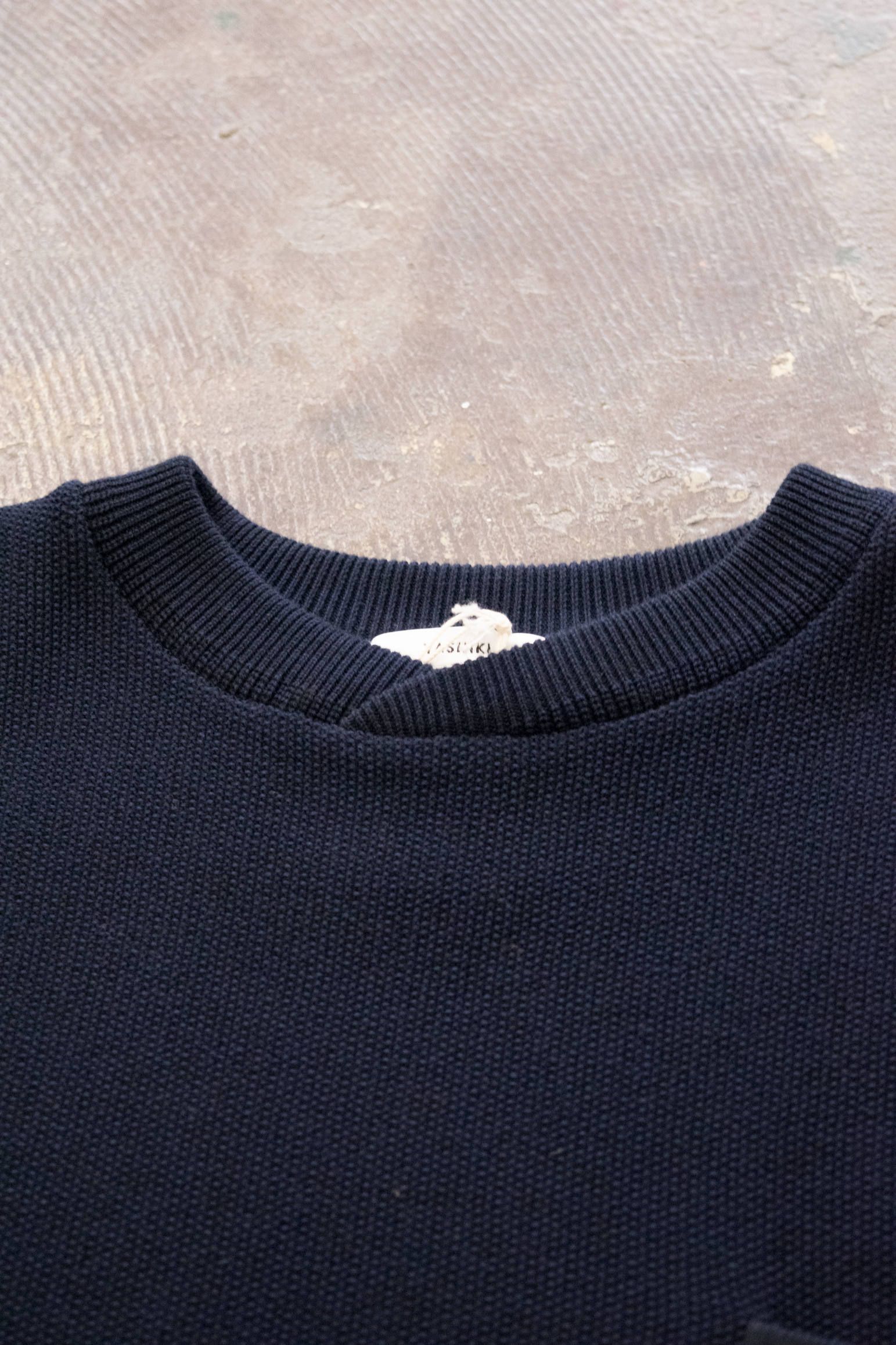 【ラスト1点】【20SS】Ryokuin Knit(NAVY)