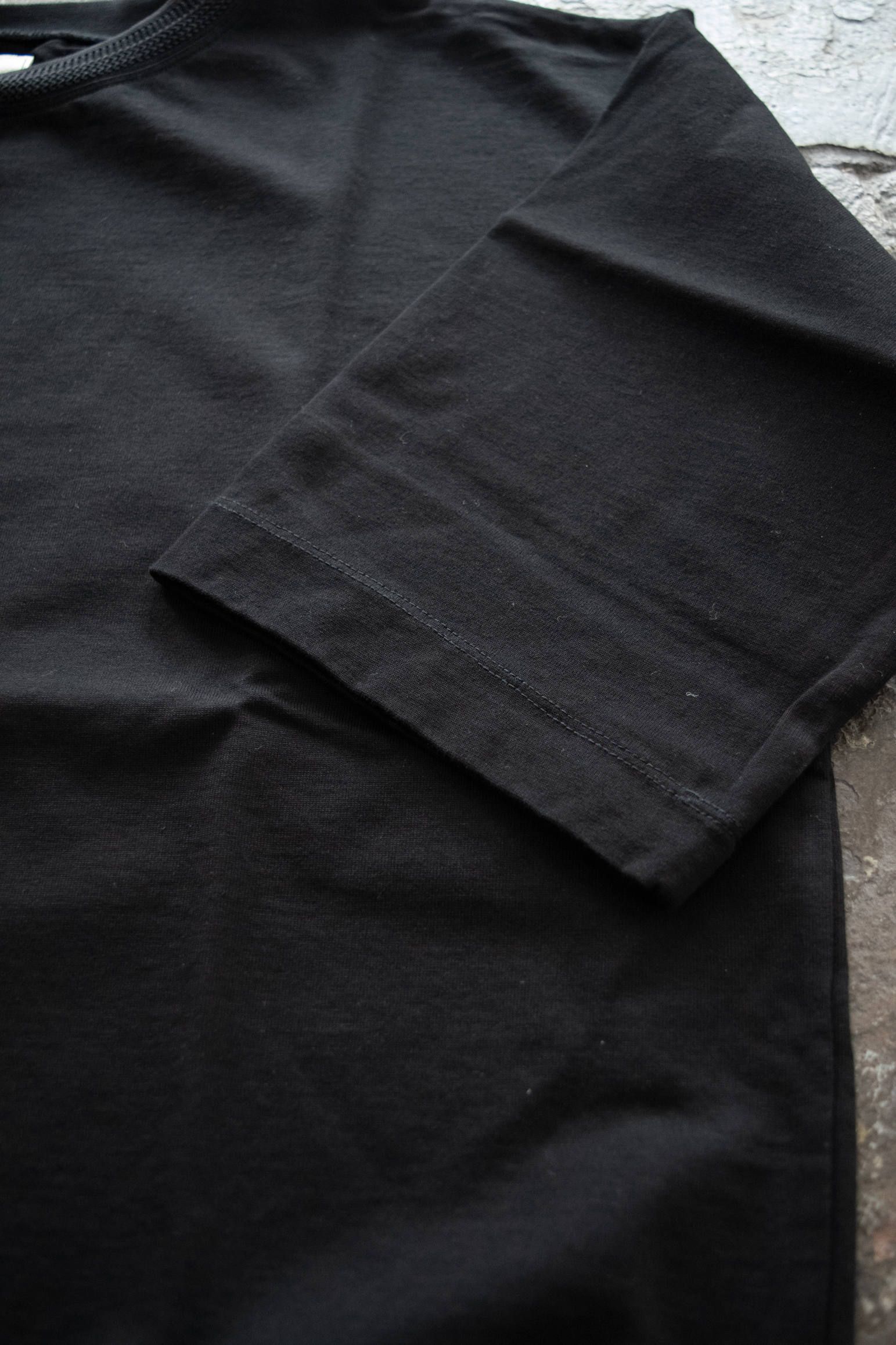 Silket Cotton H/S Tee(BLACK)