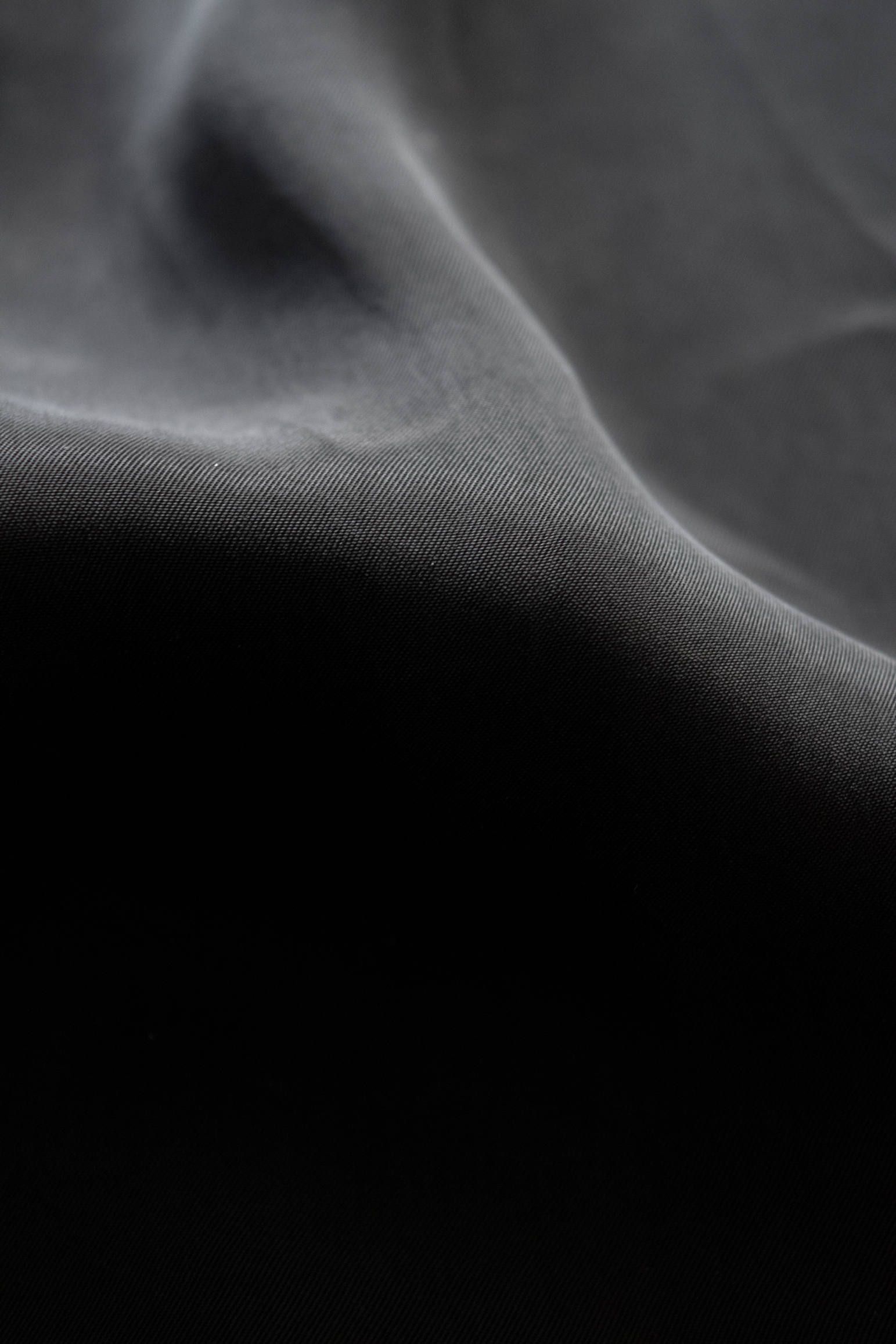 【ラスト1点】【20SS】Cupra Over Shirt/キュプラオーバーサイズシャツ(BLACK)