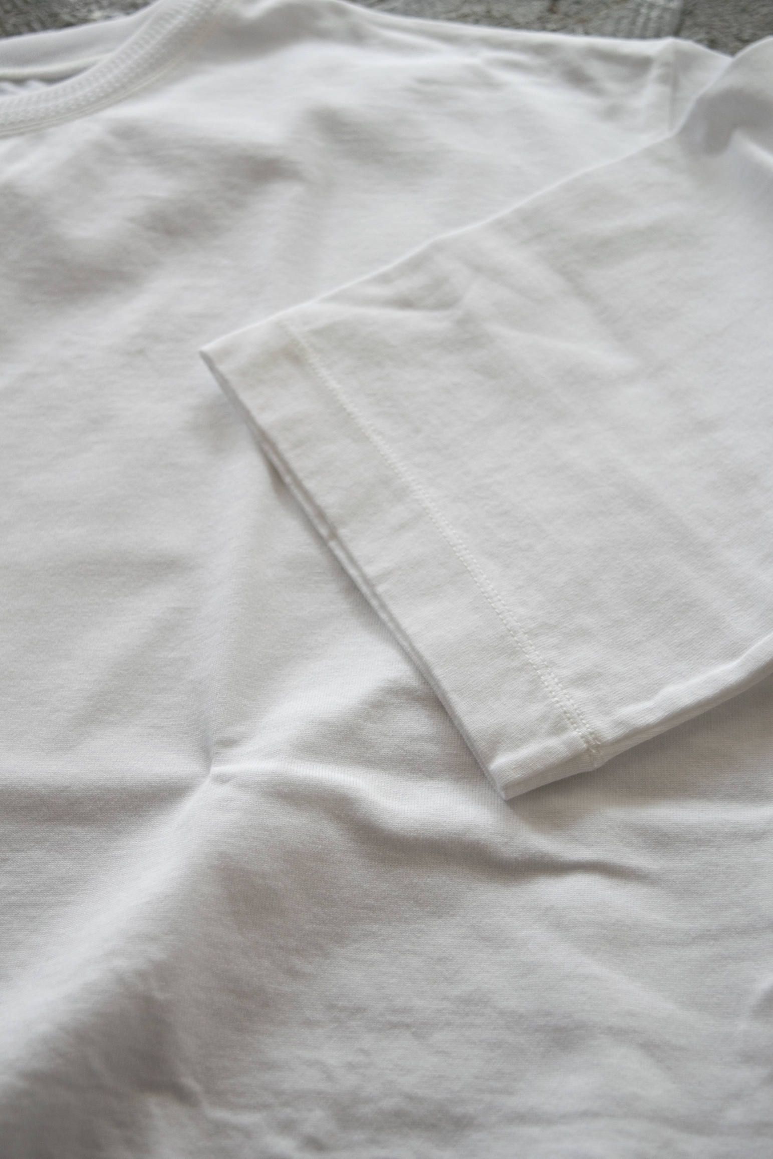 【ラスト1点】Silket Cotton H/S Tee(WHITE)