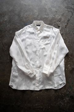 【ラスト1点】【20SS】Cupra Over Shirt/キュプラオーバーサイズシャツ(WHITE)