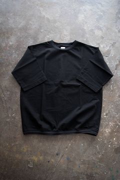 Silket Cotton H/S Tee(BLACK)