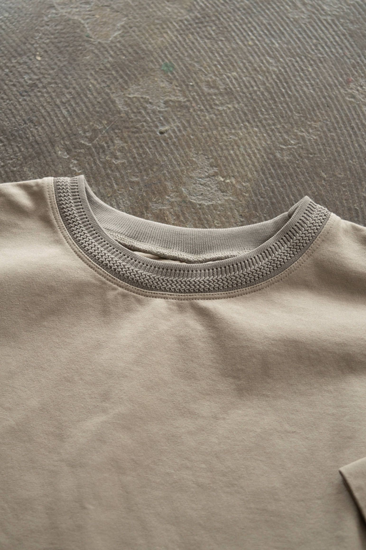 Silket Cotton H/S Tee(BEIGE)