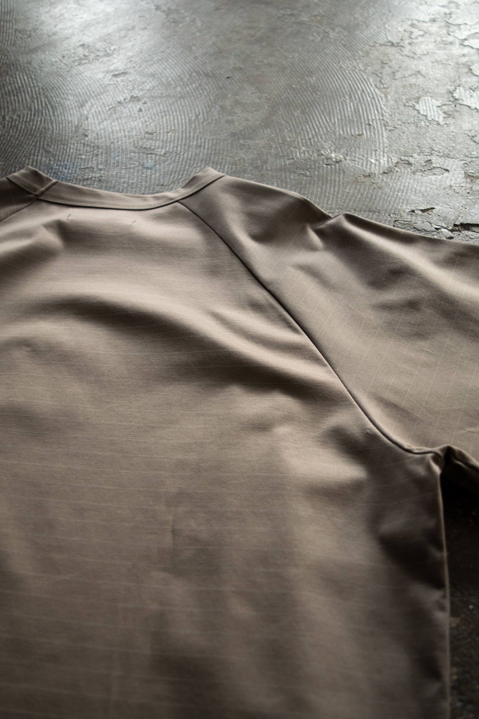 【ラスト1点】Big Border Long Sleeve Tee(BEIGE)