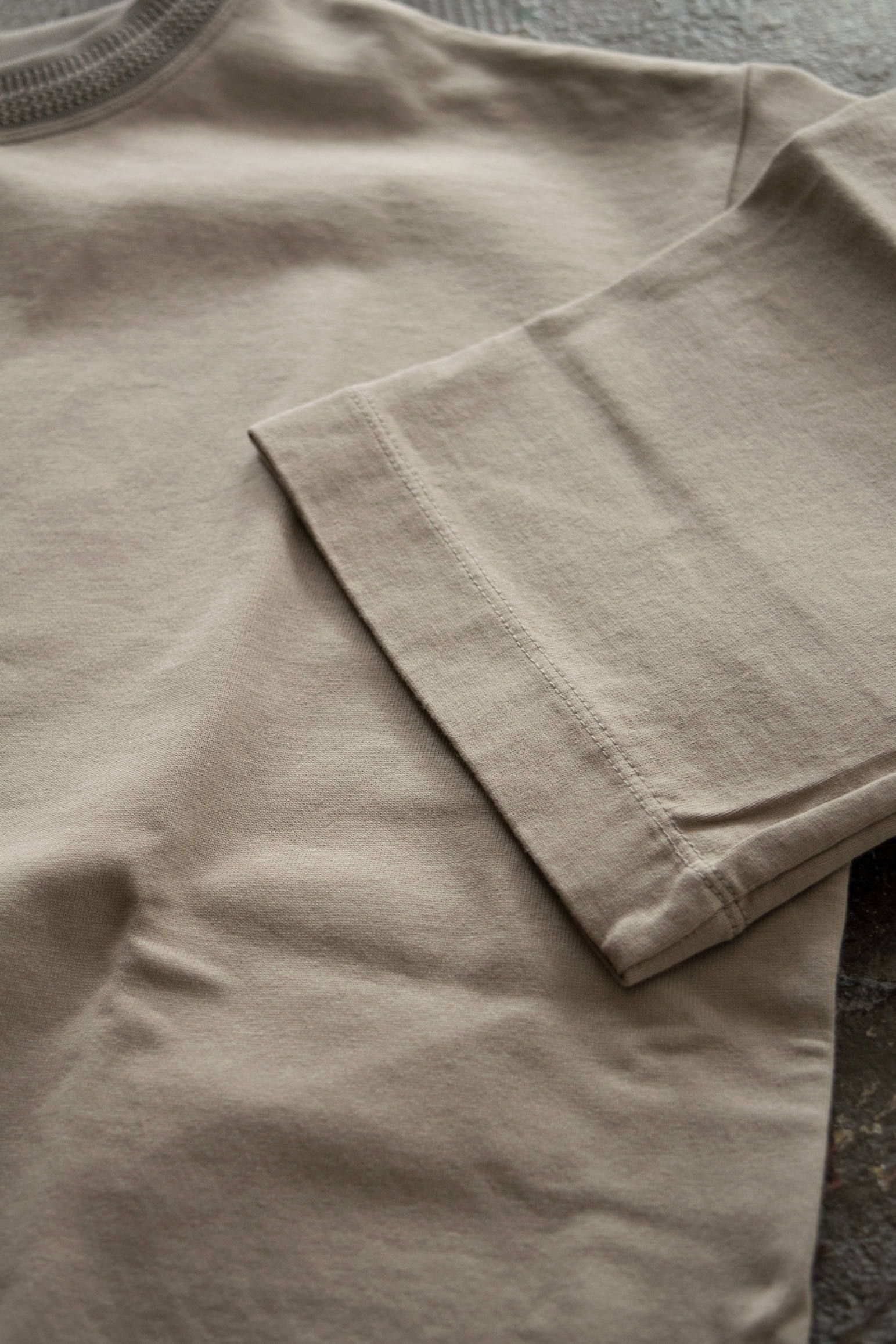 Silket Cotton H/S Tee(BEIGE)