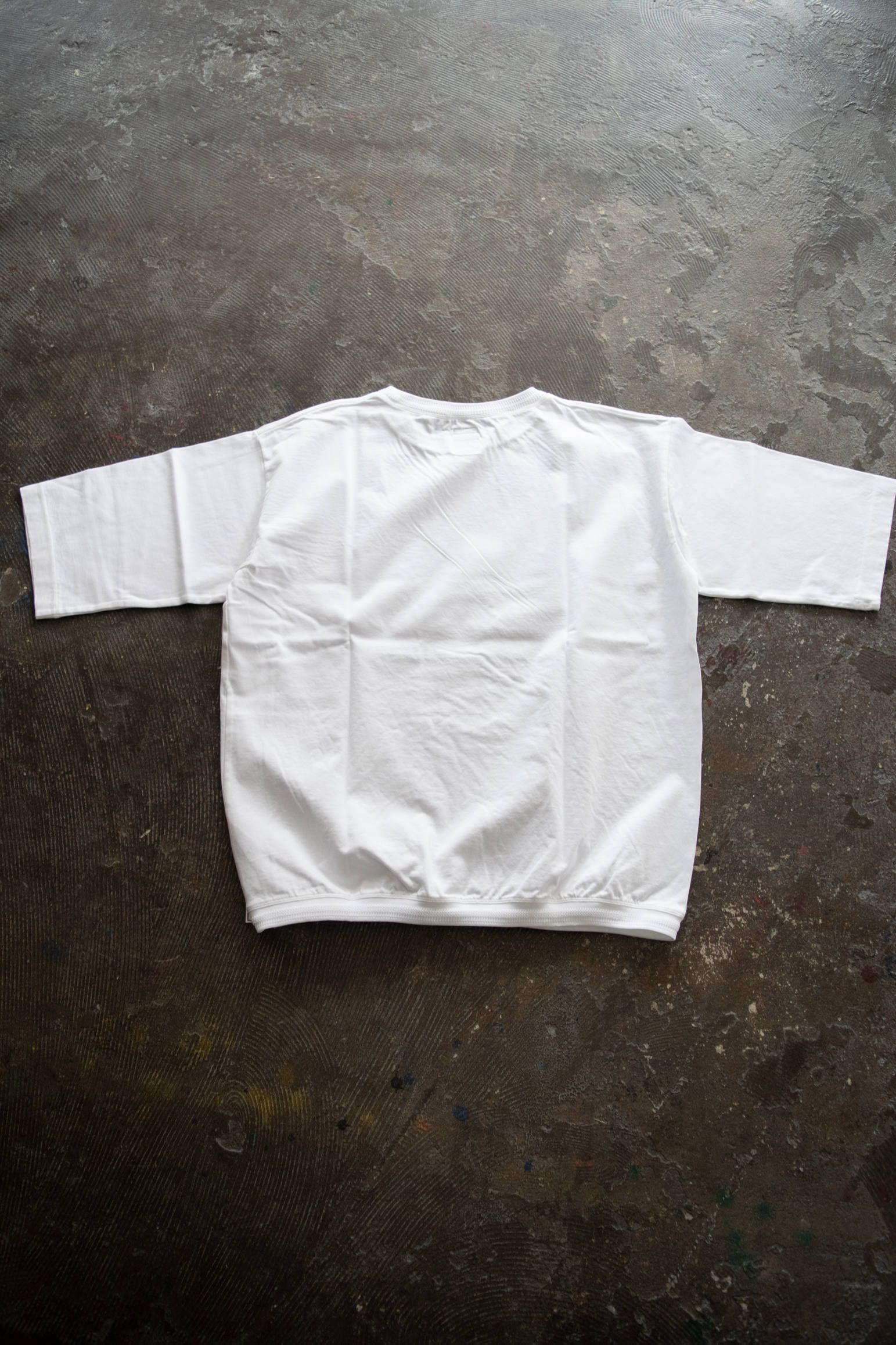 【ラスト1点】Silket Cotton H/S Tee(WHITE)