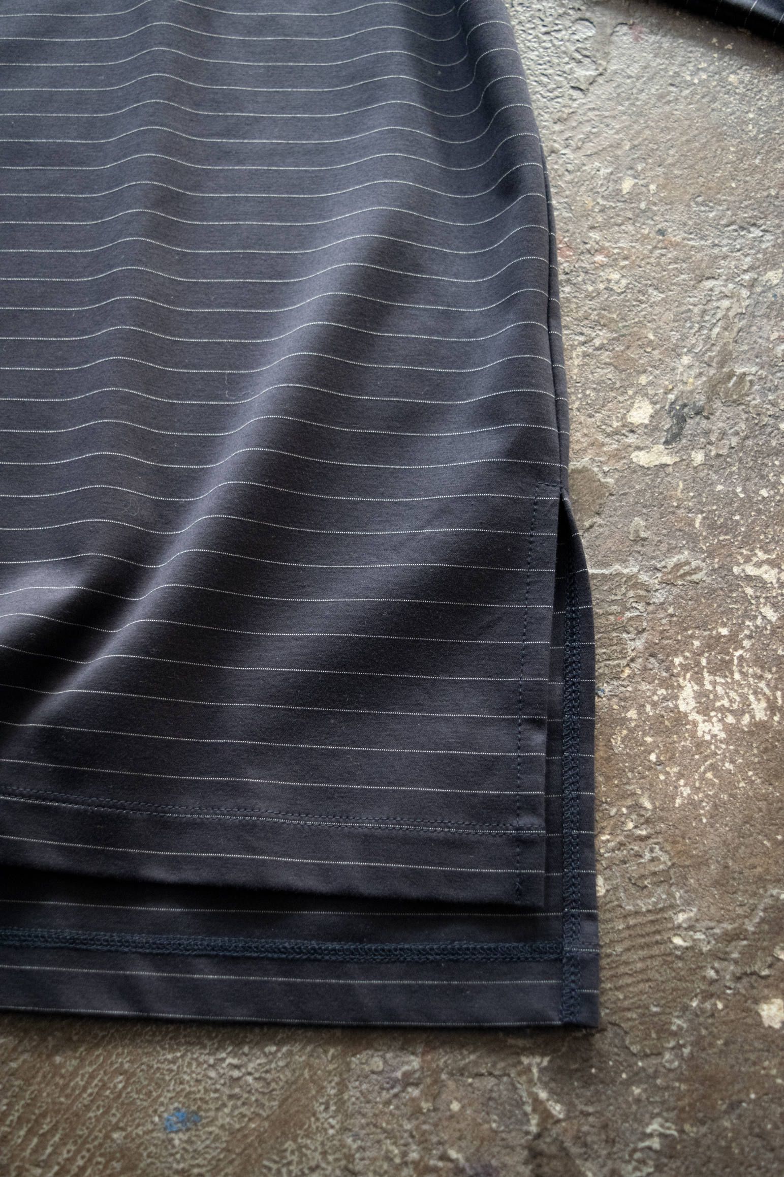 【ラスト1点】Big Border Long Sleeve Tee(NAVY)
