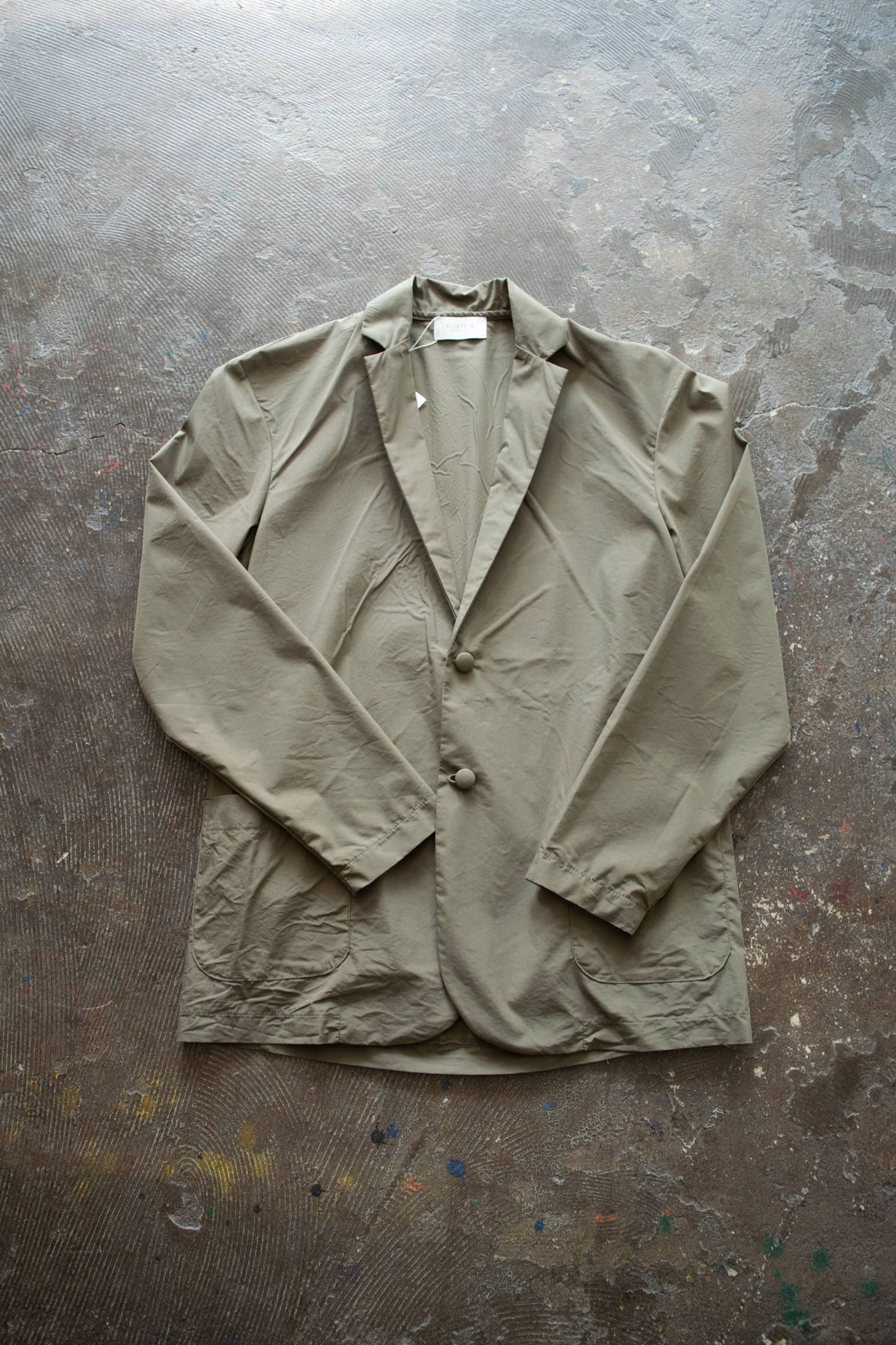 【ラスト1点】Jacket Cardigan(SMOKE OLIVE)
