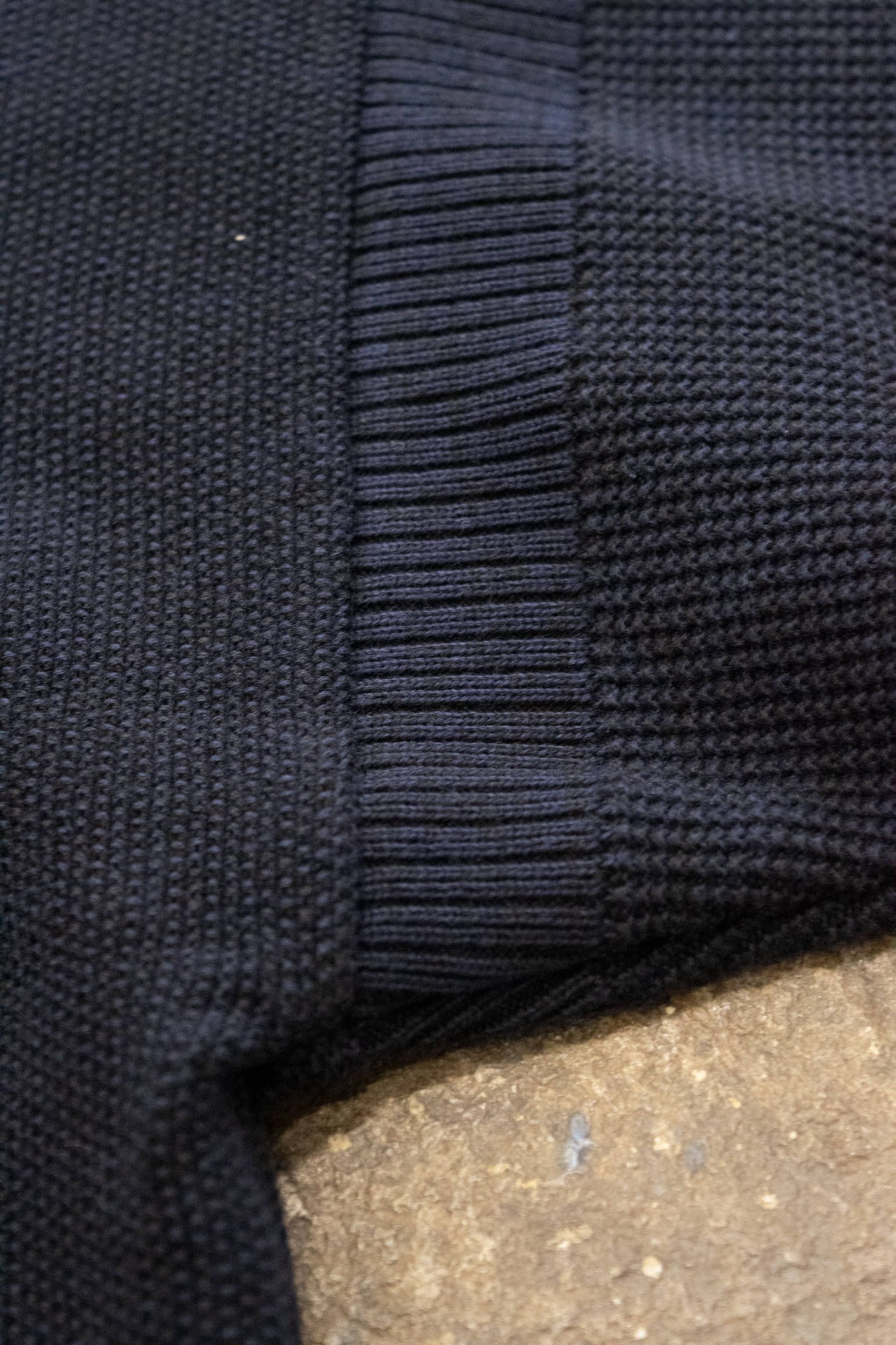 【ラスト1点】【20SS】Ryokuin Knit(NAVY)