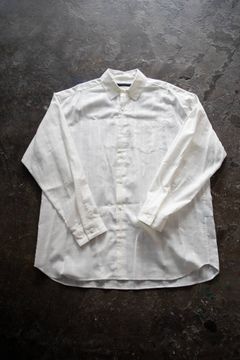 【ラスト1点】Shadow Check Over Shirt/シャドウチェックオーバーサイズシャツ(WHITE)