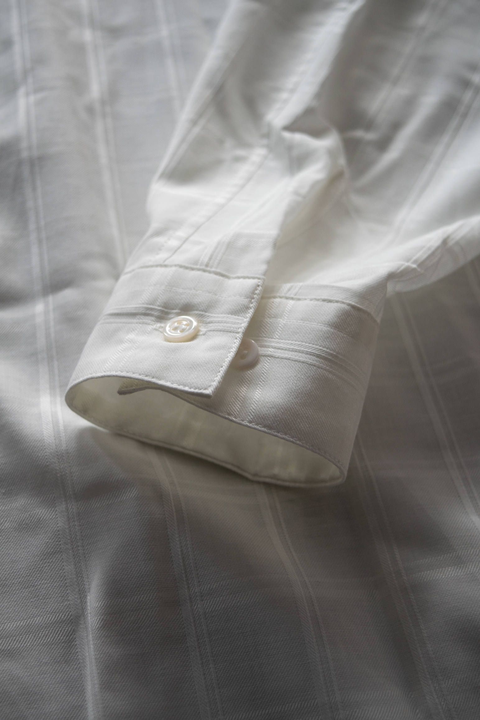 【ラスト1点】Shadow Check Over Shirt/シャドウチェックオーバーサイズシャツ(WHITE)