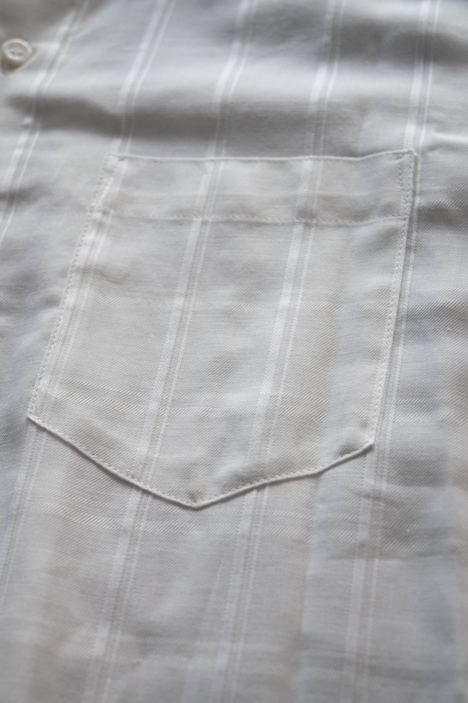 【ラスト1点】Shadow Check Over Shirt/シャドウチェックオーバーサイズシャツ(WHITE)