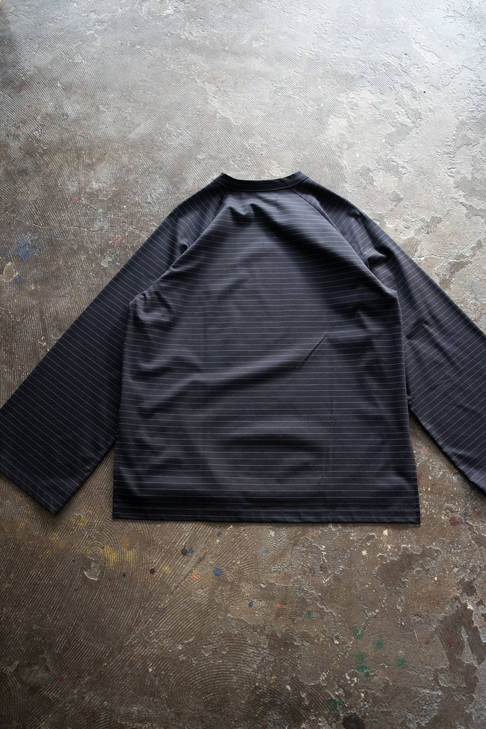 【ラスト1点】Big Border Long Sleeve Tee(NAVY)