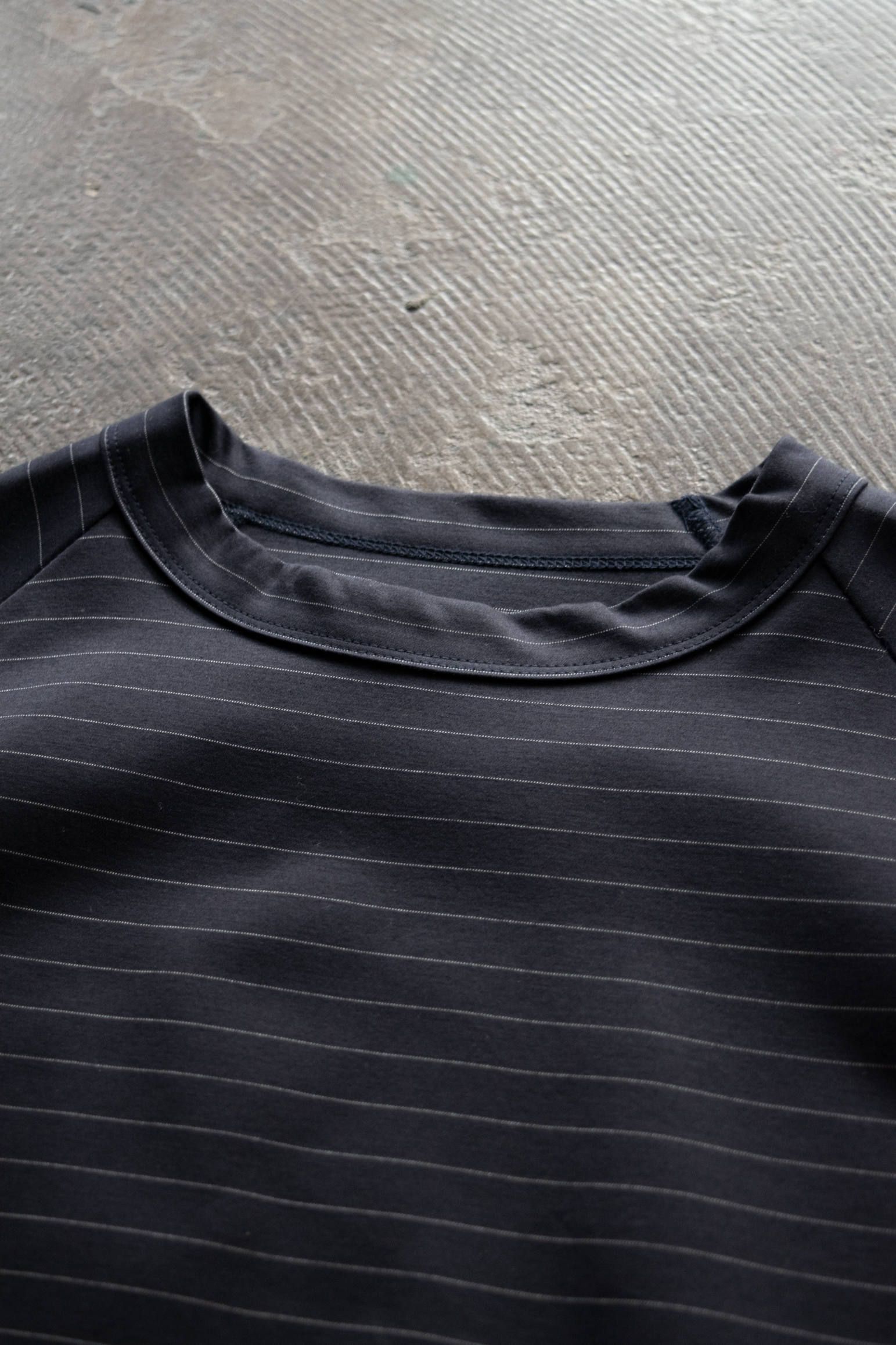 【ラスト1点】Big Border Long Sleeve Tee(NAVY)
