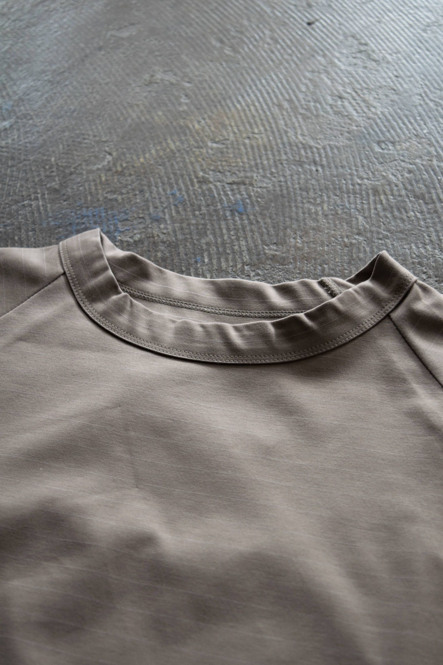 【ラスト1点】【20SS】Big Border Half Sleeve Tee(BEIGE)