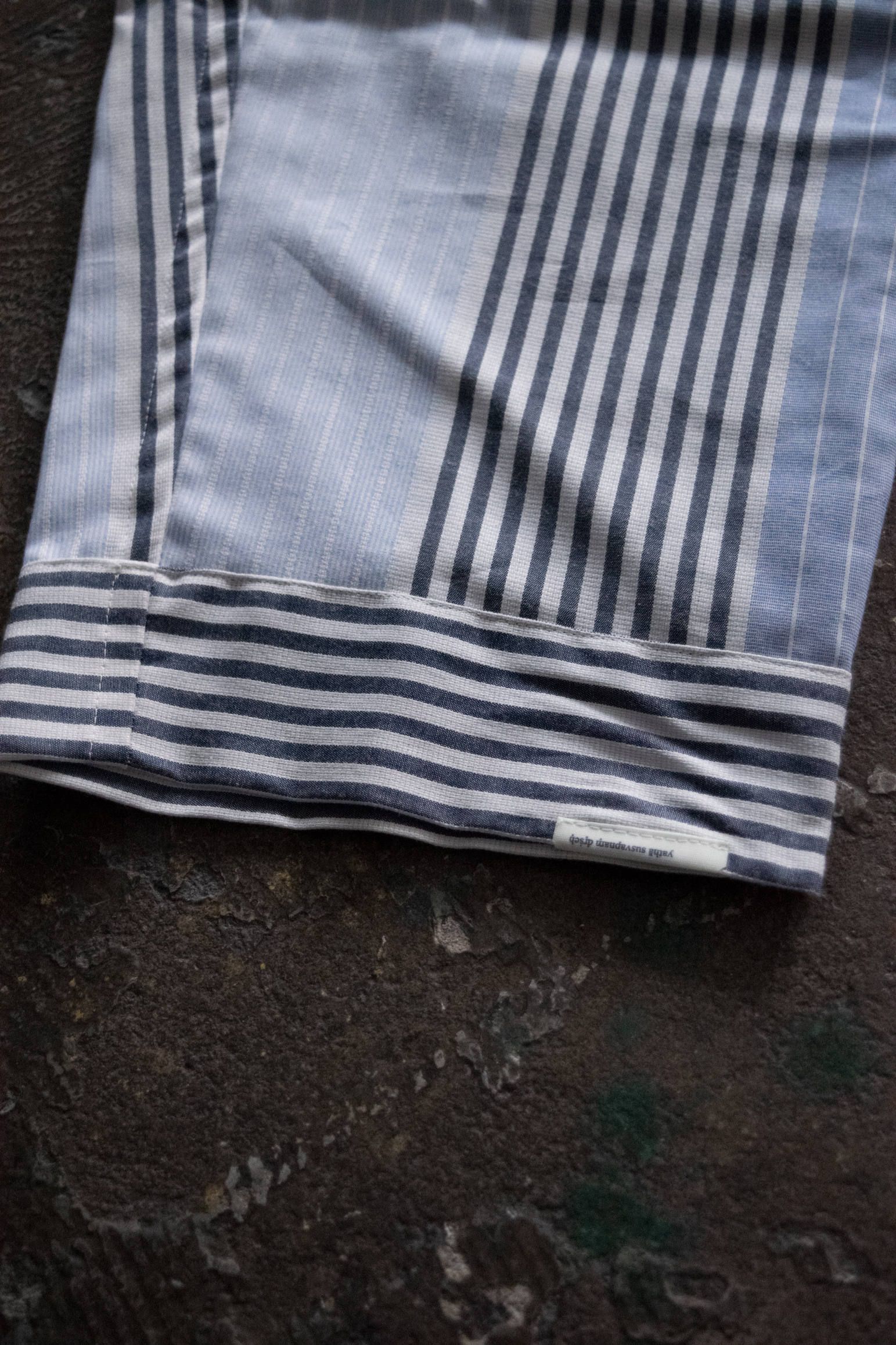 【ラスト1点】"nancy"pajama /パジャマ(セットアップ)【ユニセックス】( BLUE MULTI STRIPE)