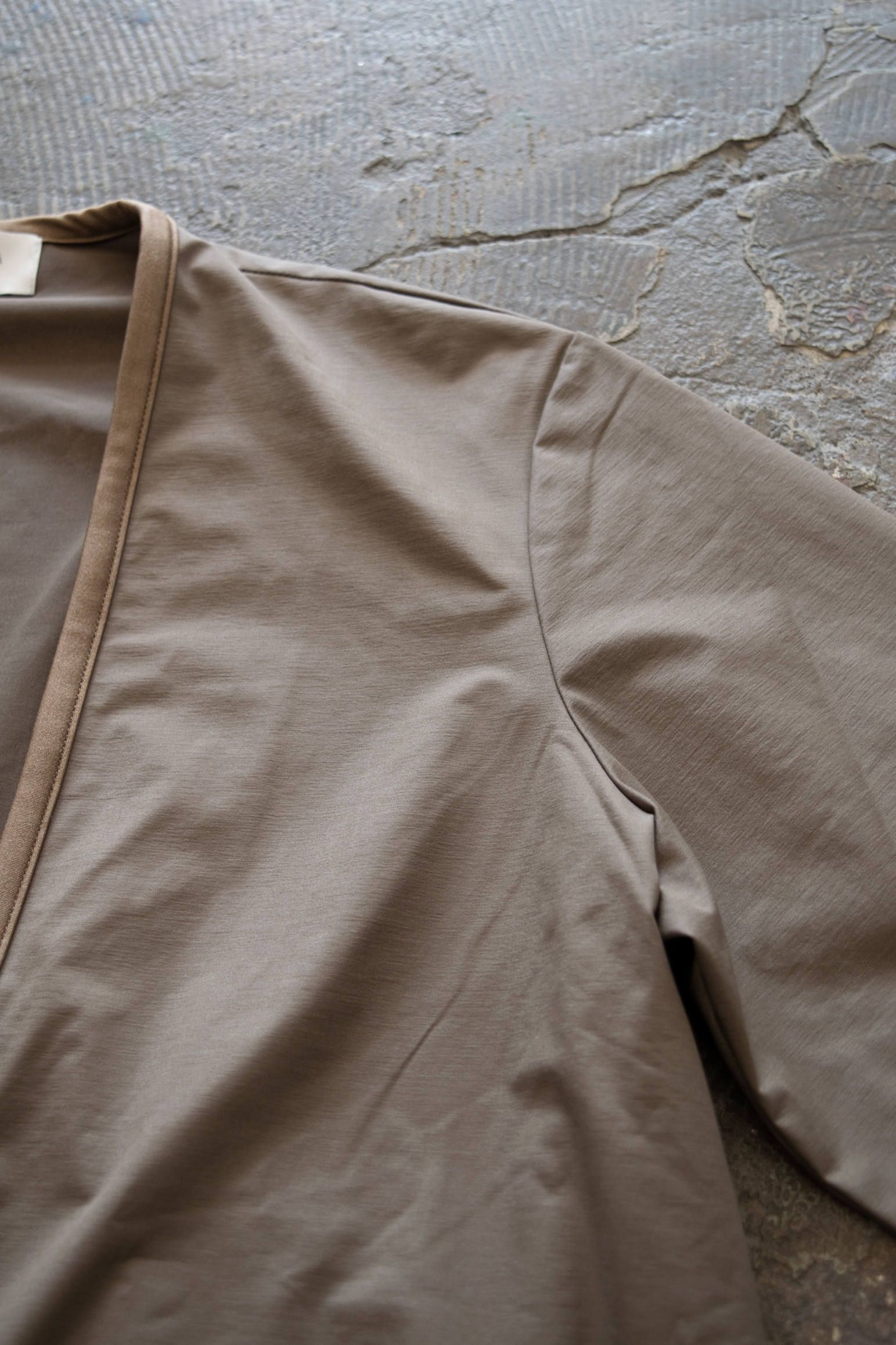 【ラスト1点】Piping Cardigan(DARK MOCHA)