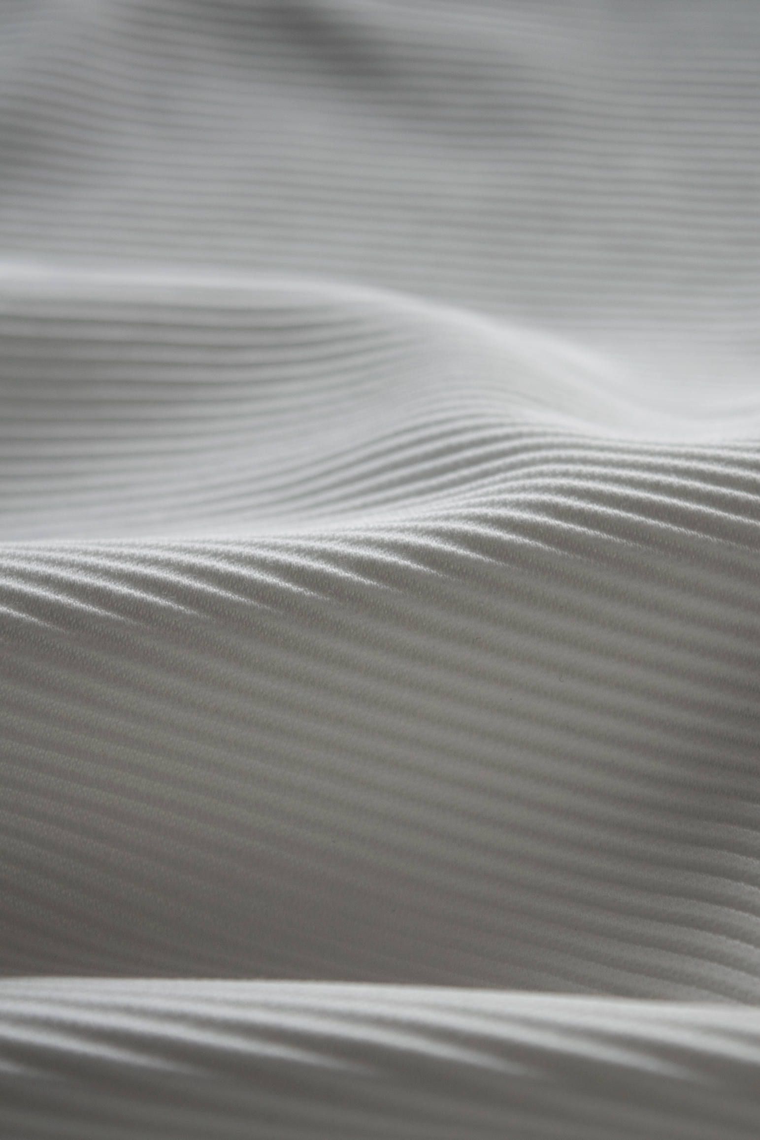 【ラスト1点】【20SS】Ripple Mock Neck/リップルモックネックカットソー(WHITE)