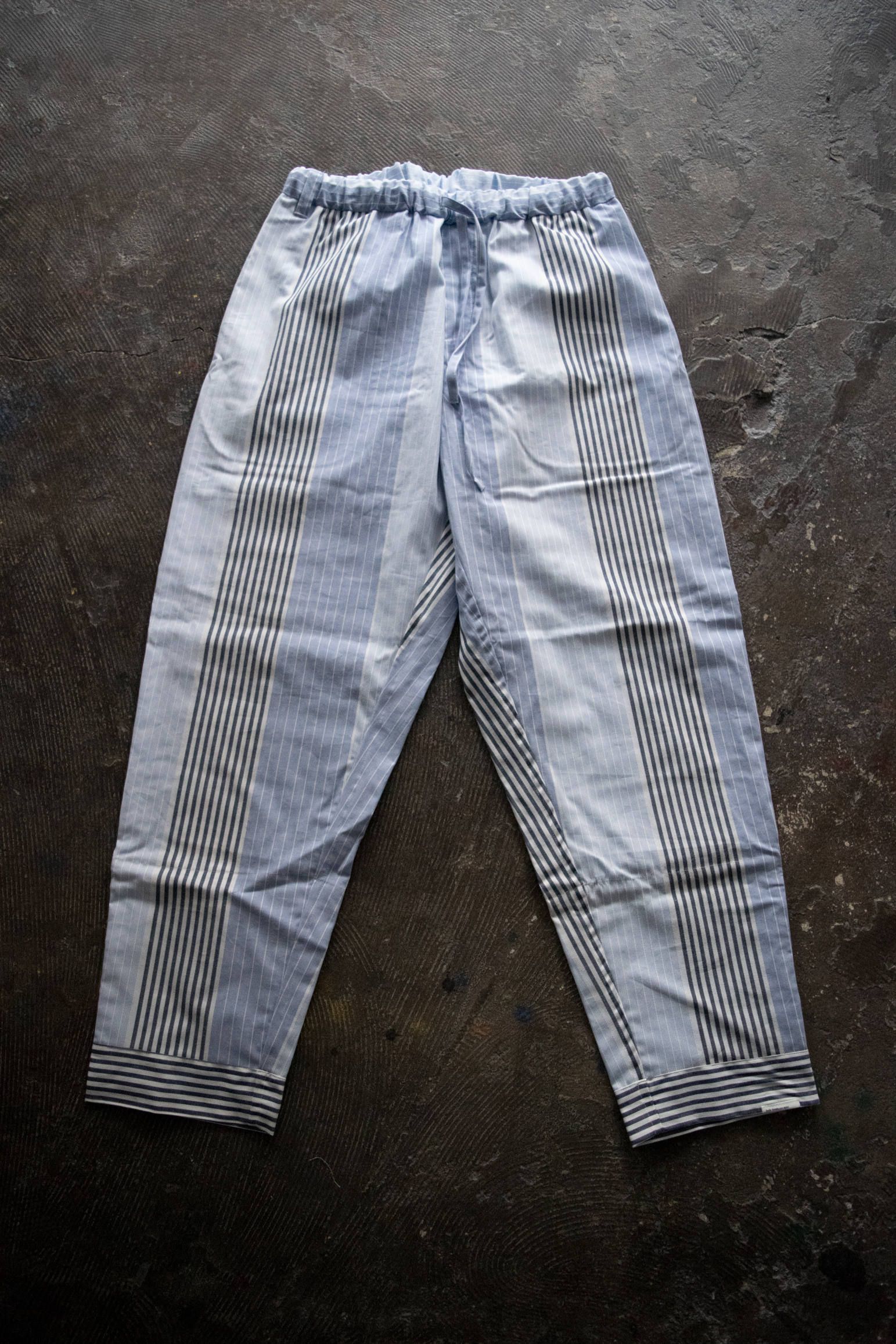【ラスト1点】"nancy"pajama /パジャマ(セットアップ)【ユニセックス】( BLUE MULTI STRIPE)