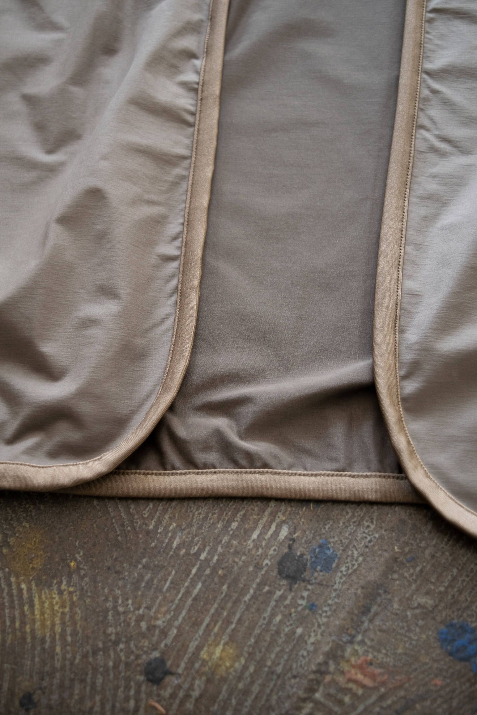 【ラスト1点】1/2 Sleeve Piping Cardigan(DARK MOCHA)