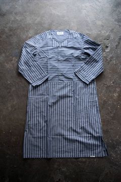 【ラスト1点】"nancy"op pajama(NAVY W STRIPE)【ワンピース】