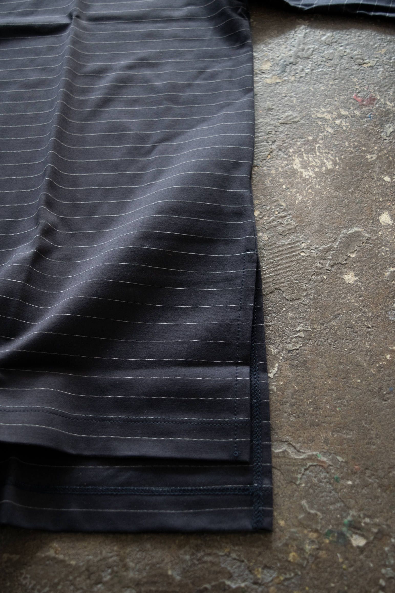 【ラスト1点】Big Border Half Sleeve Tee(NAVY)